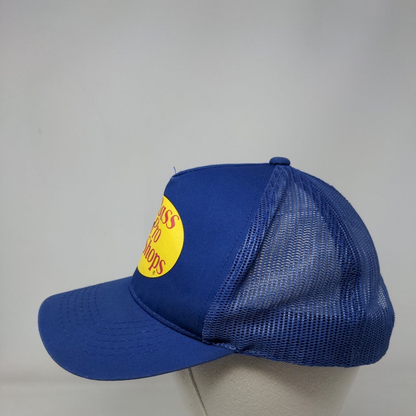 Bass Pro Shops Snapback Mesh Back Trucker Hat Blue OSFM Gone Fishing