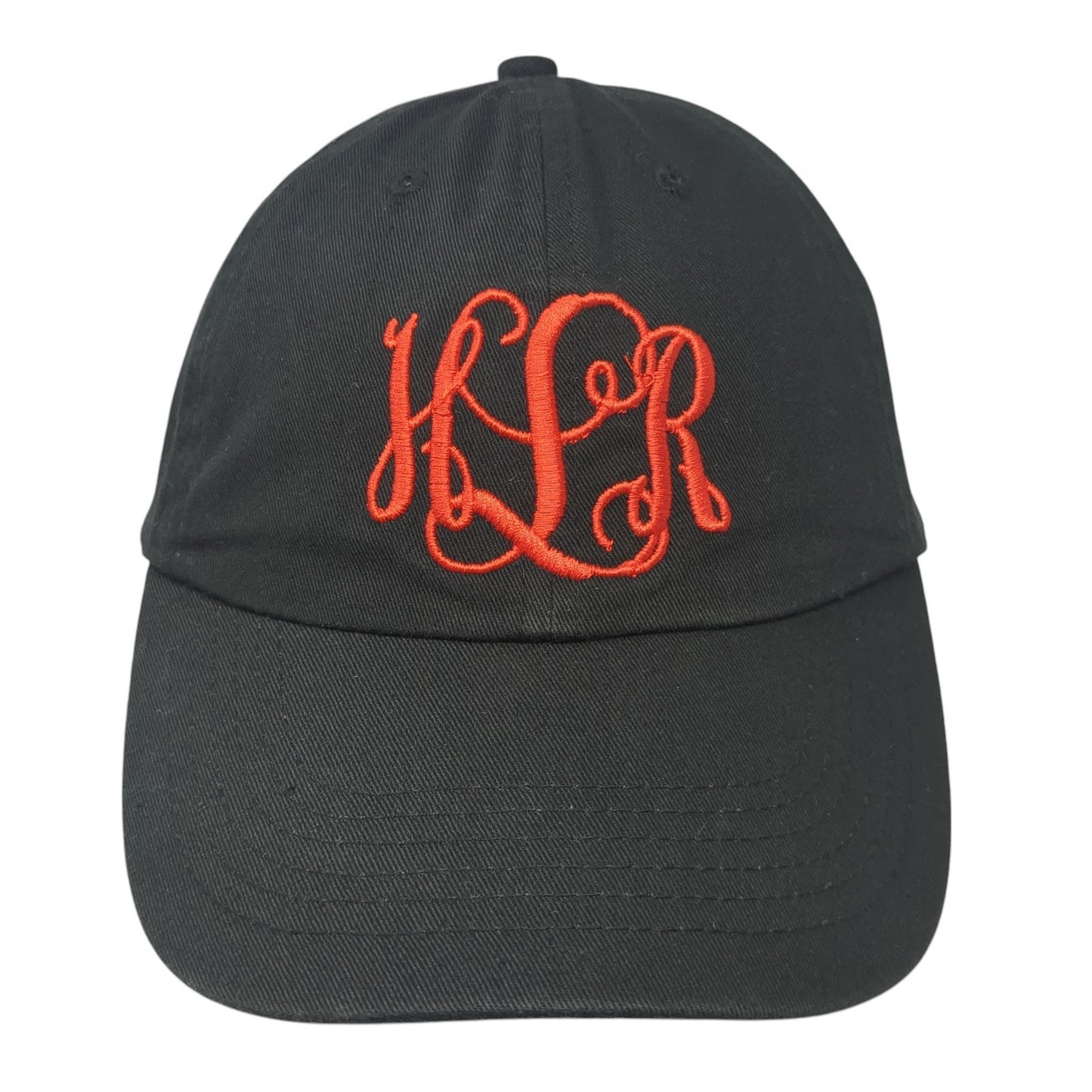 The Turnip Seed Co Slideback Hat Black One Size Embroidered Monogram
