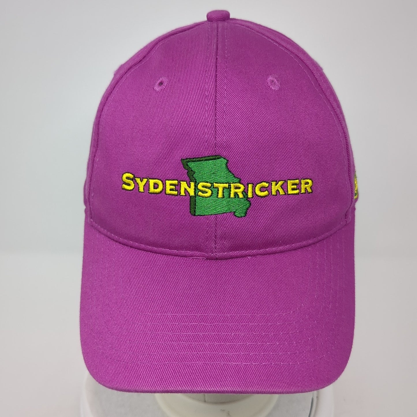 Sydenstricker Snapback Hat Pink One Size John Deere Embroidered Outdoor