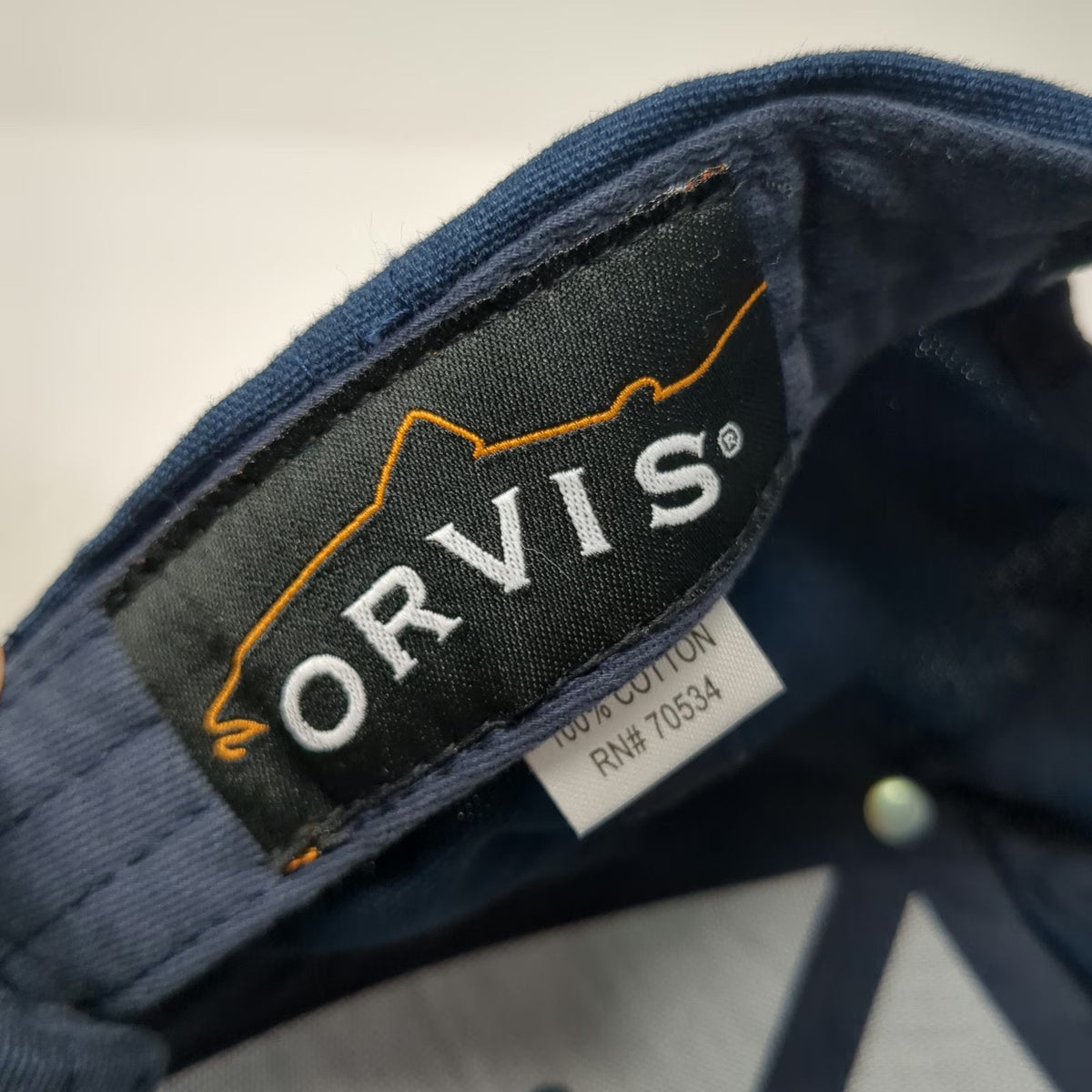 Orvis Snapback Blue White One Size Endorsed Guide 2017 Patch Cotton Fishing Hat