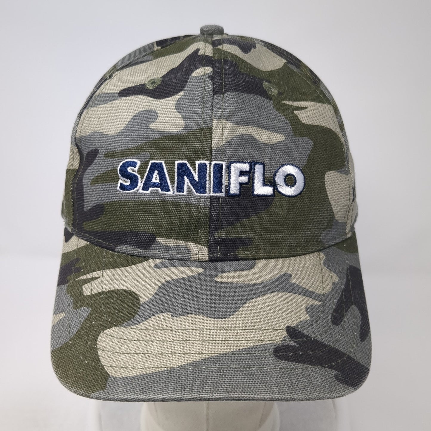 Saniflo Strapback Baseball Cap Multicolor One Size Adjustable Camouflage 6 Panel