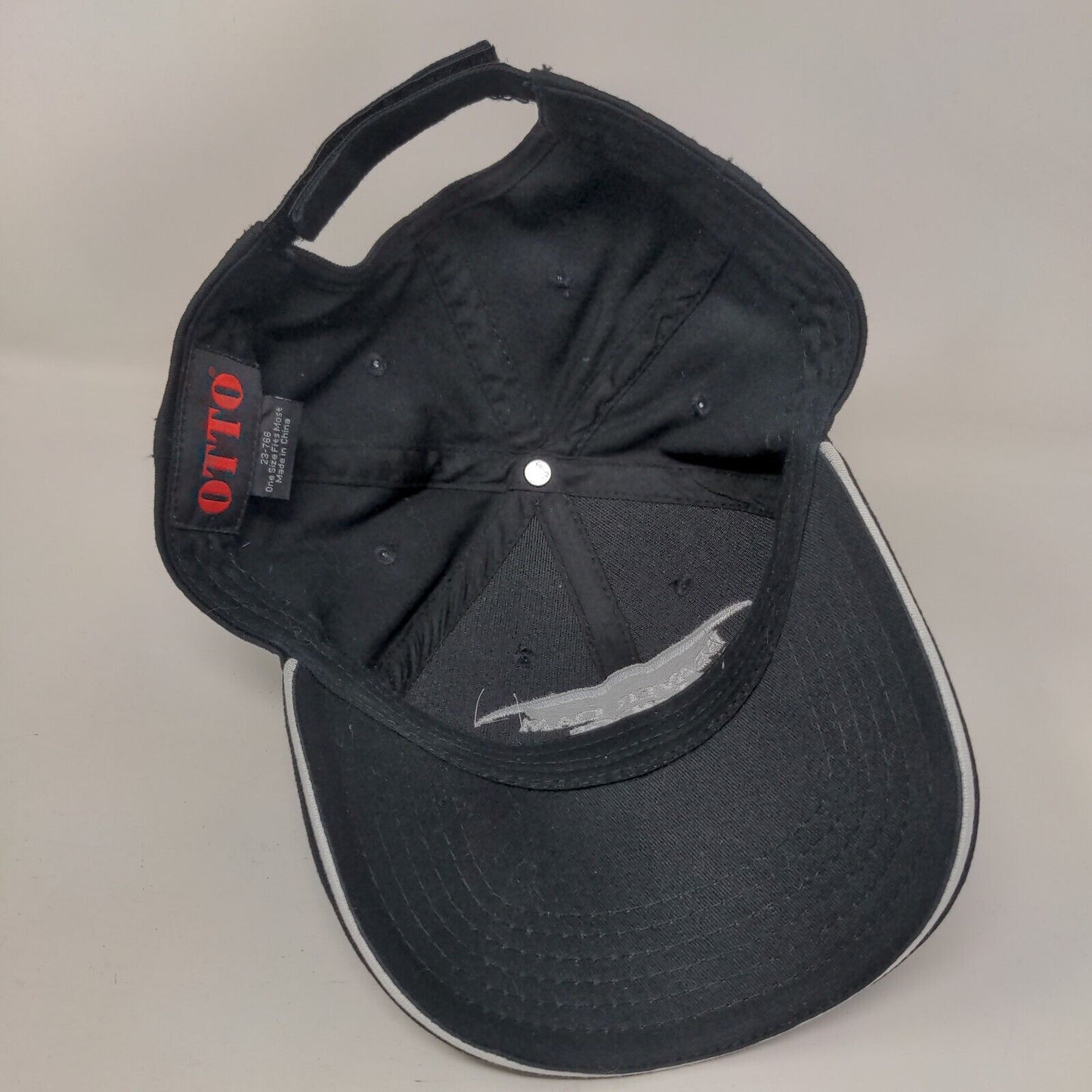 Beaver Dam Lodge Golf/RV Resort Strapback Hat Black OSFM Adjustable Otto
