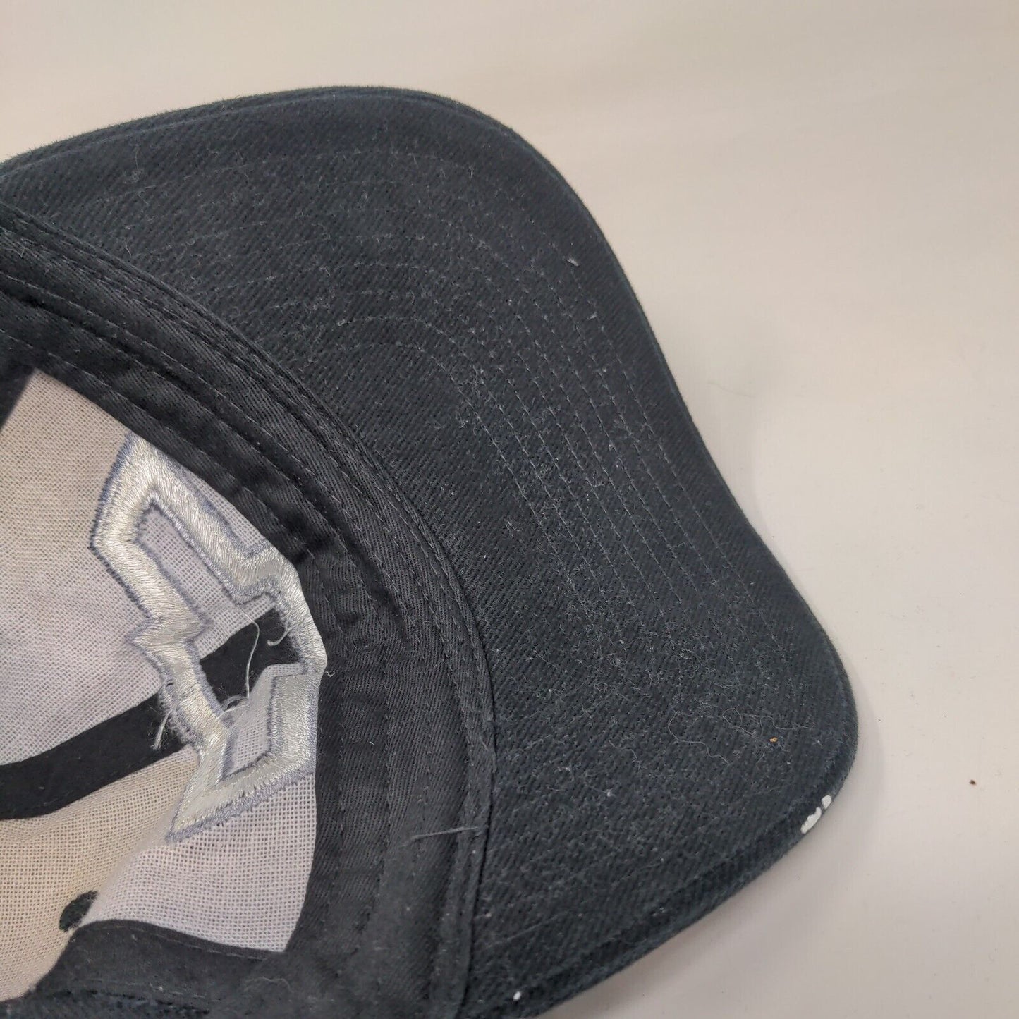 Chevrolet Strapback Hat Black One Size Adjustable Embroidered 6 Panel