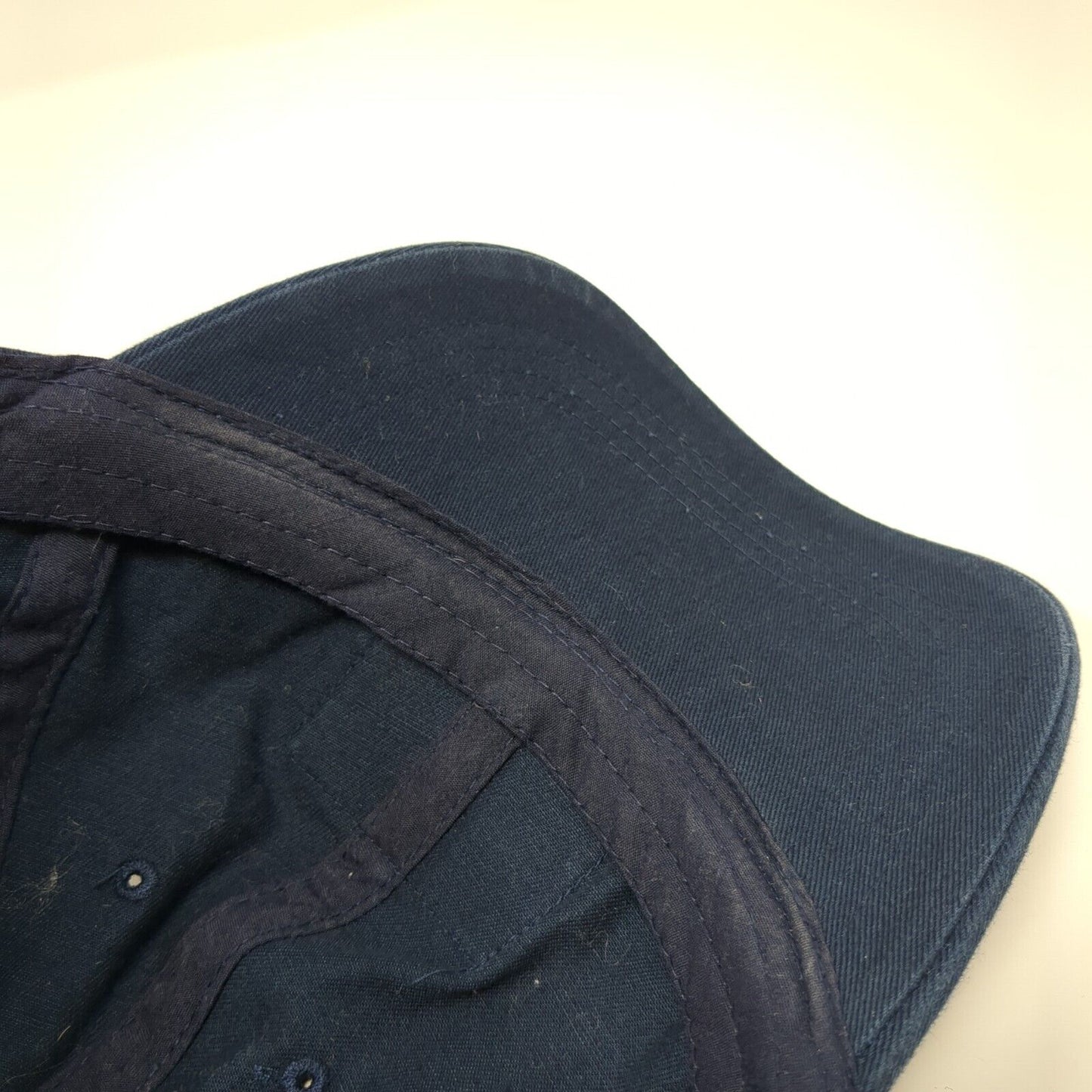 Old Navy Slideback Hat Blue One Size Adjustable American Flag Patch