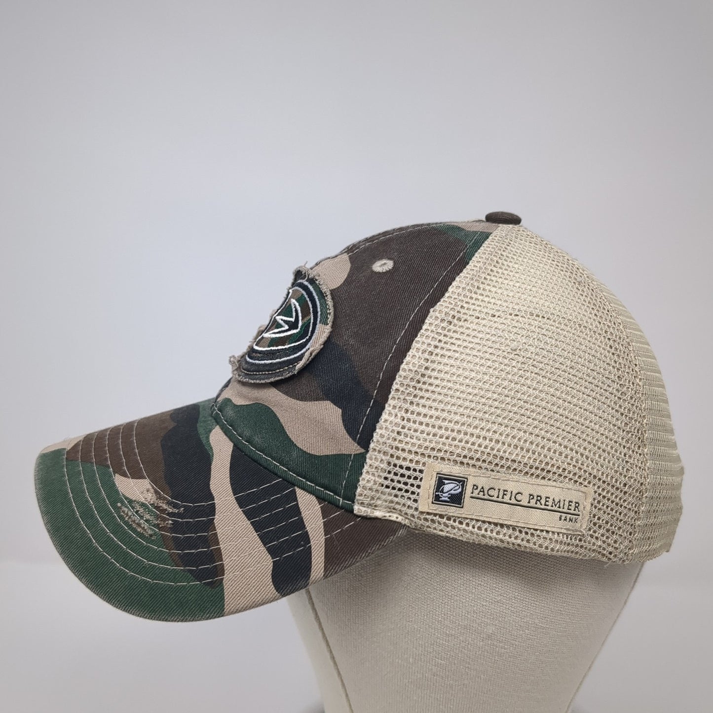 Anaheim Snapback Trucker Hat Multicolor OS Adjustable Distressed Pacific Premier