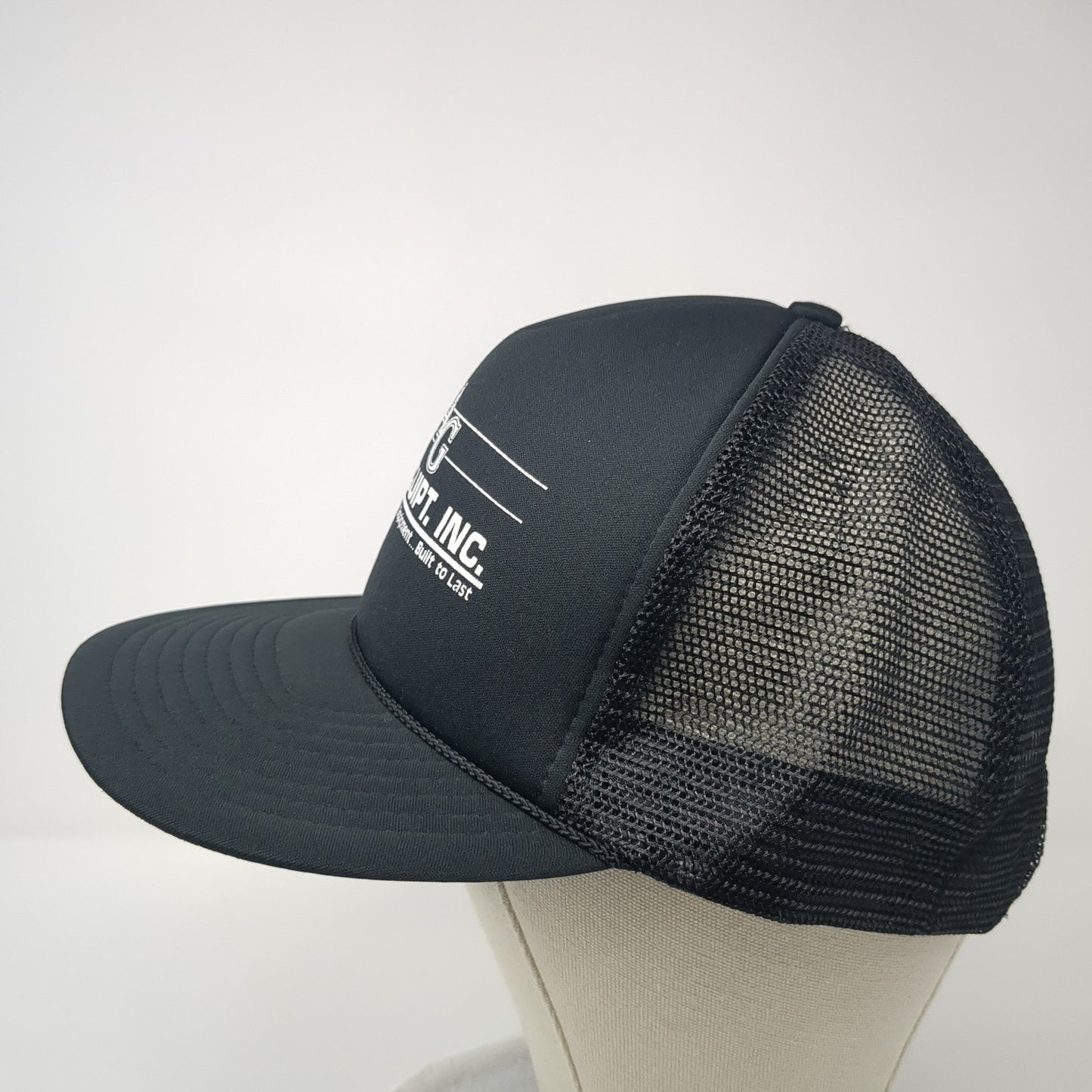 AG Equipt Inc. Snapback Mesh Back Trucker Hat Black One Size Winner