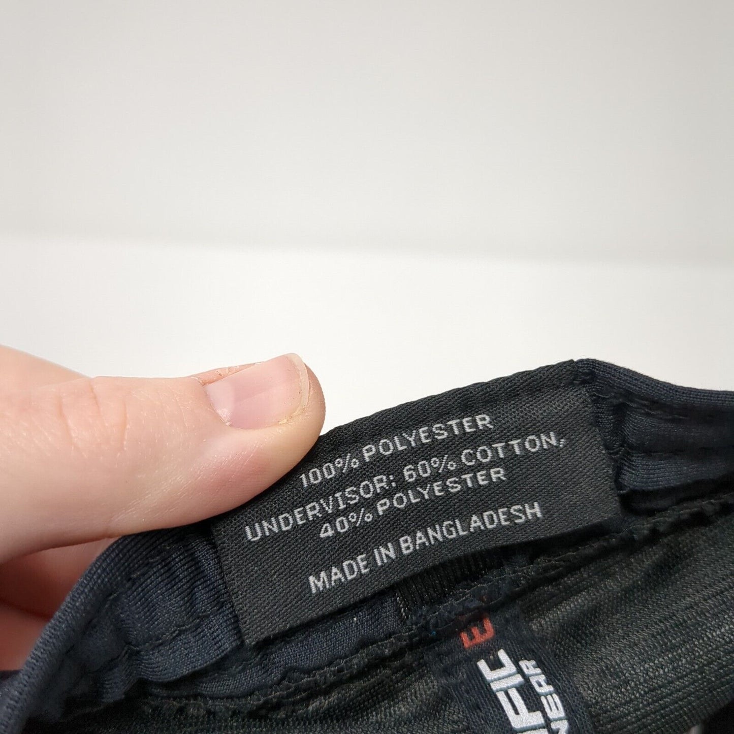 Action Garage Door Fitted Hat Black Large-XL Flexfit Pacific Headwear