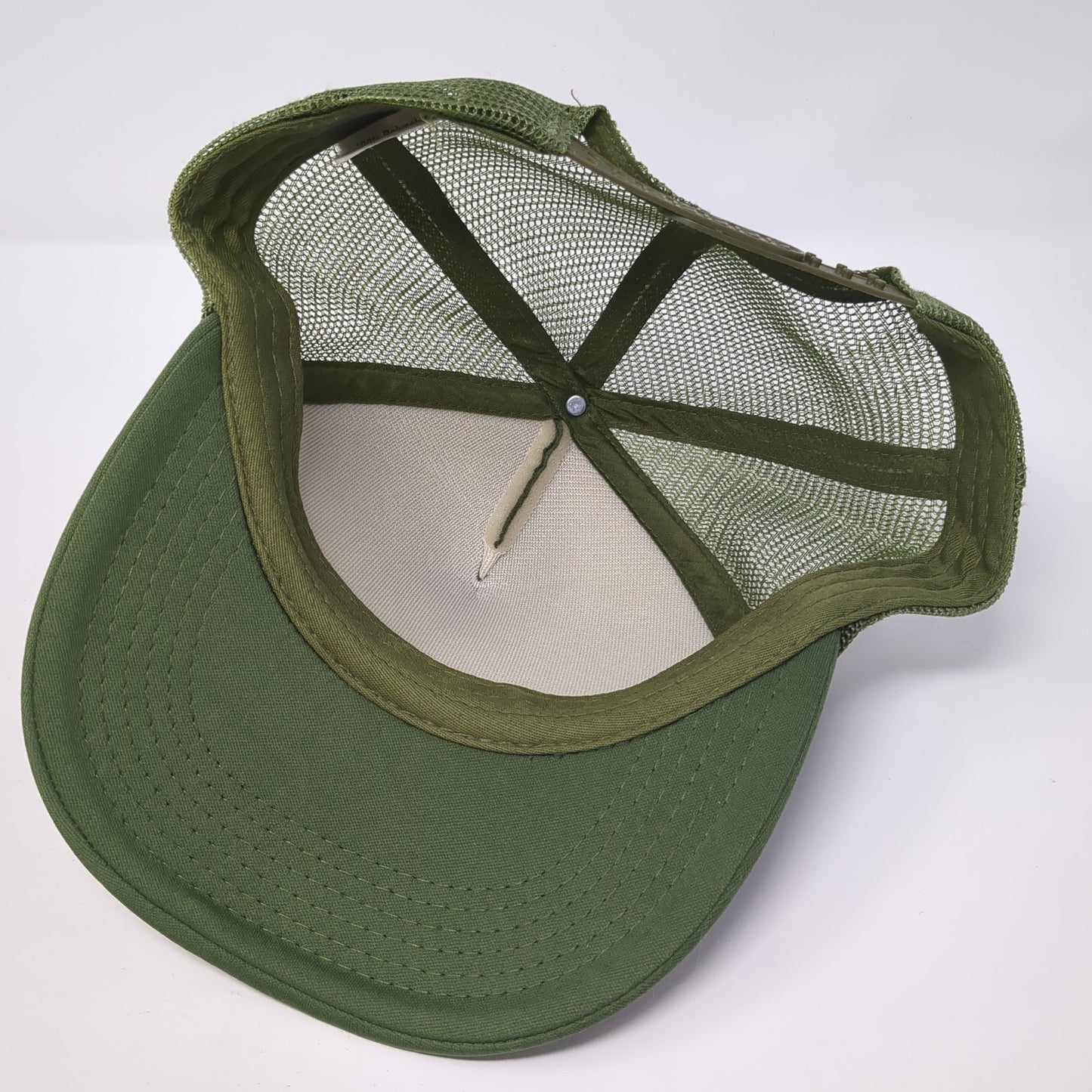 JFTP Jesus For The People Snapback Rope Trucker Hat Green One Size Mesh Back
