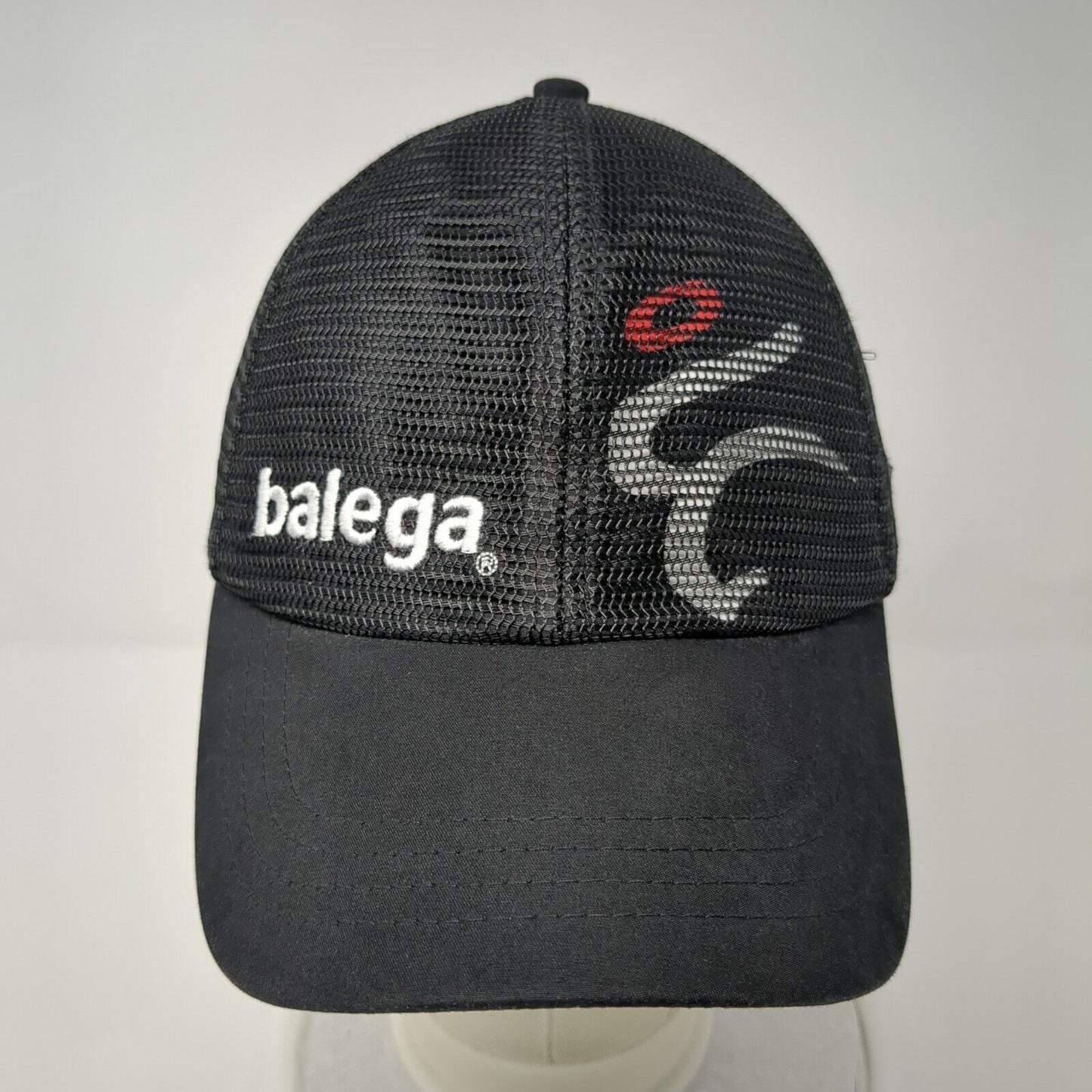 Balega Snapback Trucker Hat Black One Size Mesh Back Solid Boco Gear