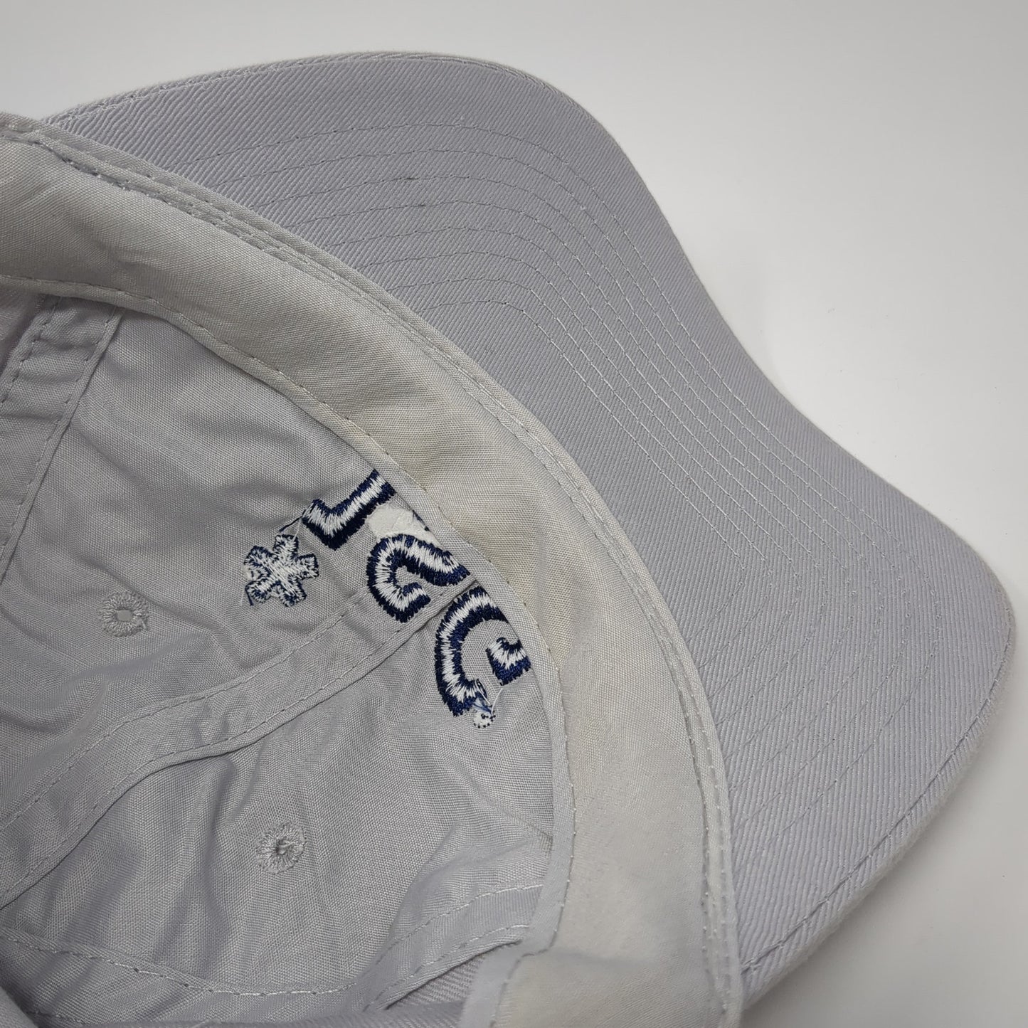 ISG Strapback Baseball Cap Gray One Size Adjustable Embroidered Port & Company