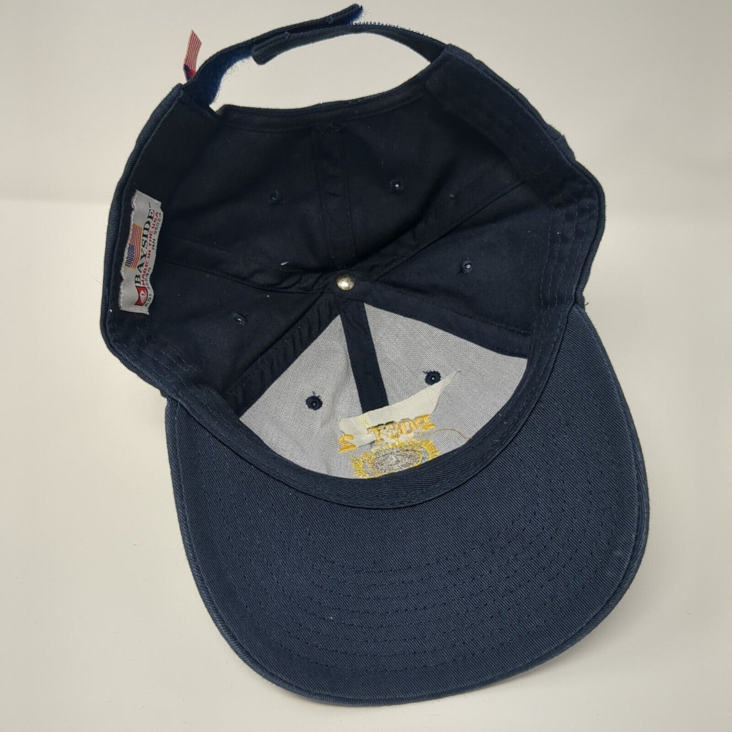 American Legion Post 2 Boise ID Strapback Hat Blue OSFA Bayside 6 Panel