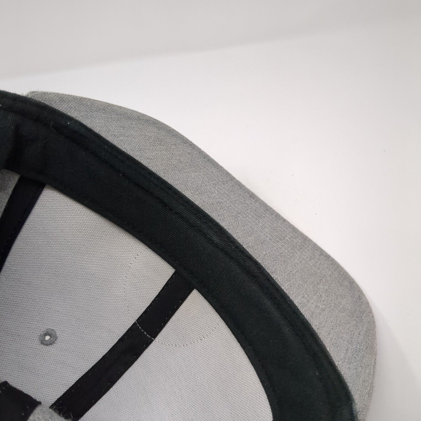 Vans Off The Wall Patch Snapback Hat Gray One Size Adjustable 6 Panel