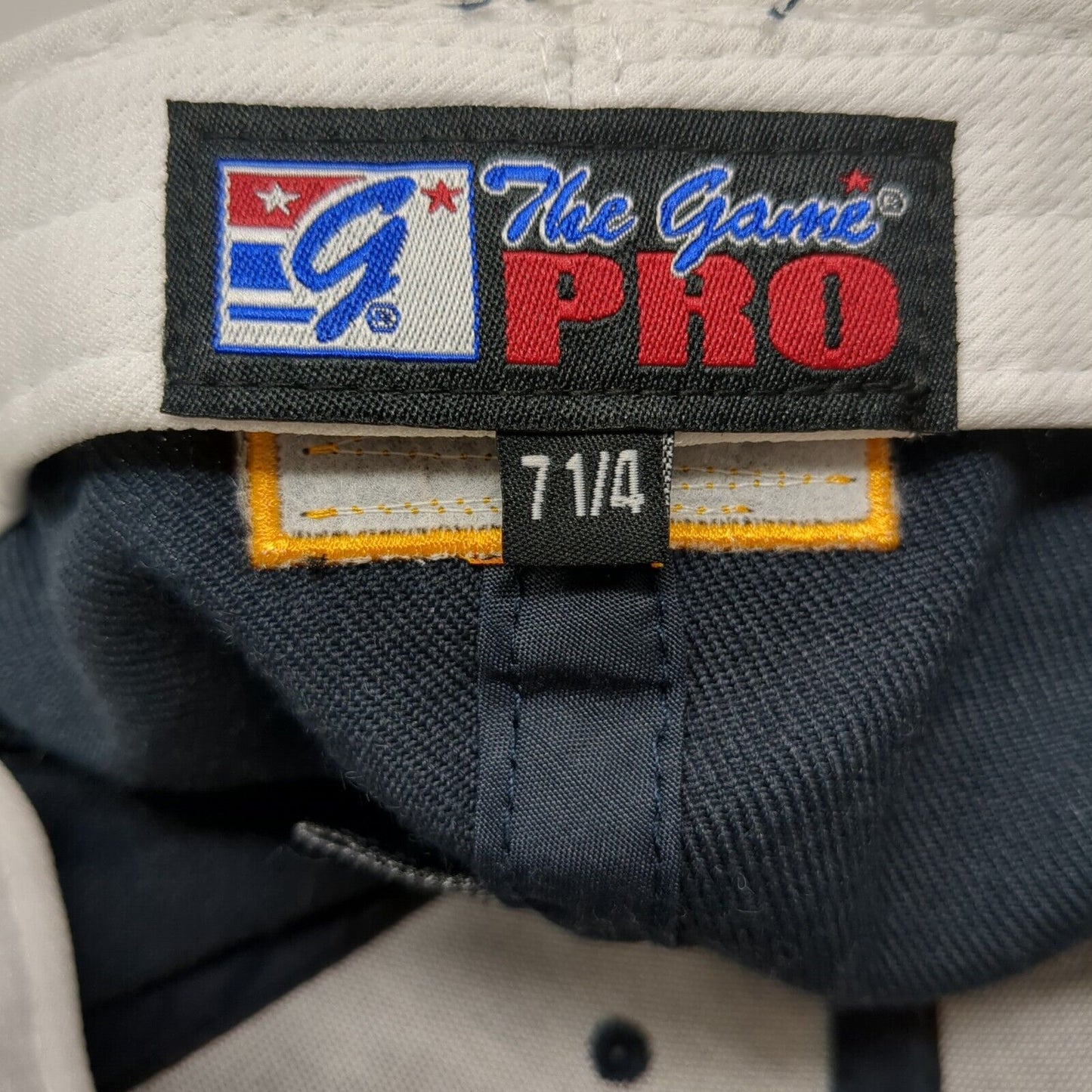 Letter B Fitted Hat Multi 7 1/4 Embroidered Montana Colorblock The Game