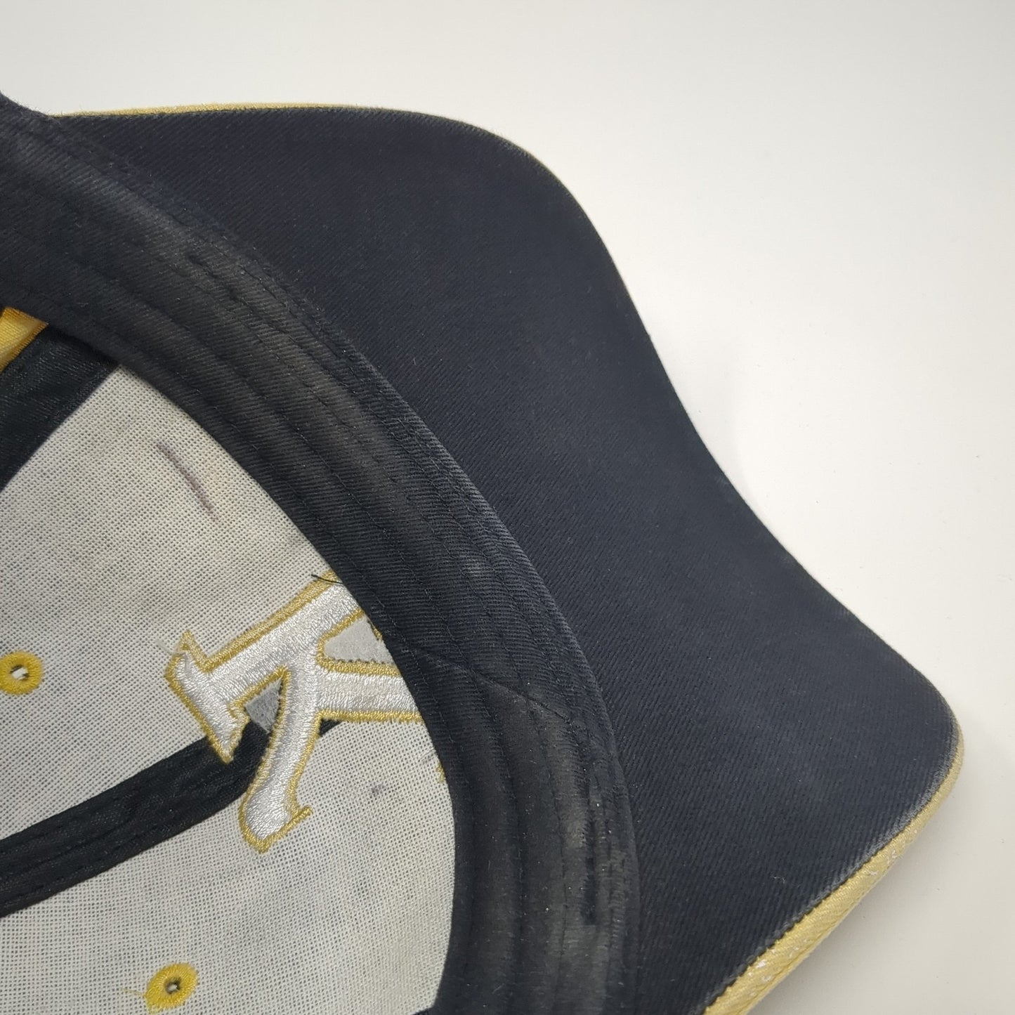 Letter K Kuna Strapback Hat Black One Size Adjustable Buck's Athletic