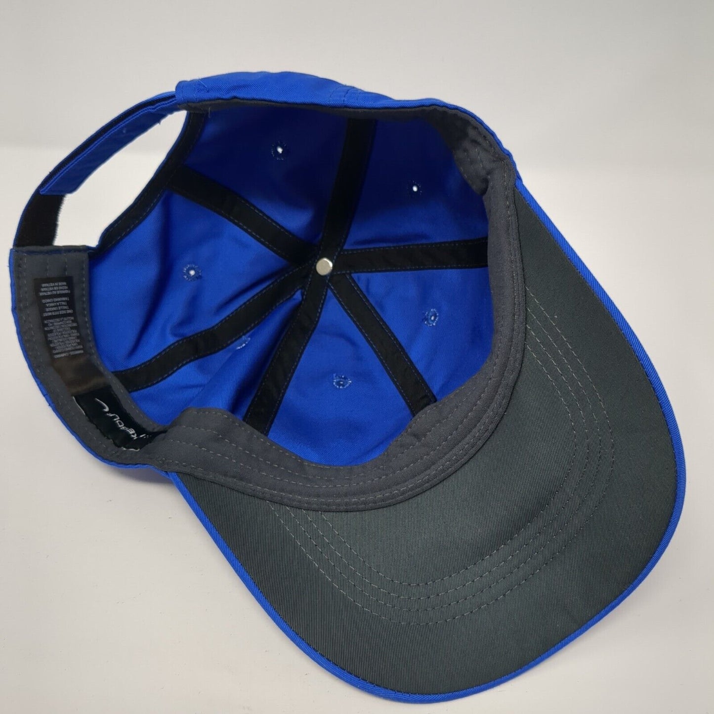 Nike Dutch Bros Boise Strapback Golf Hat Blue One Size Adjustable Embroidered
