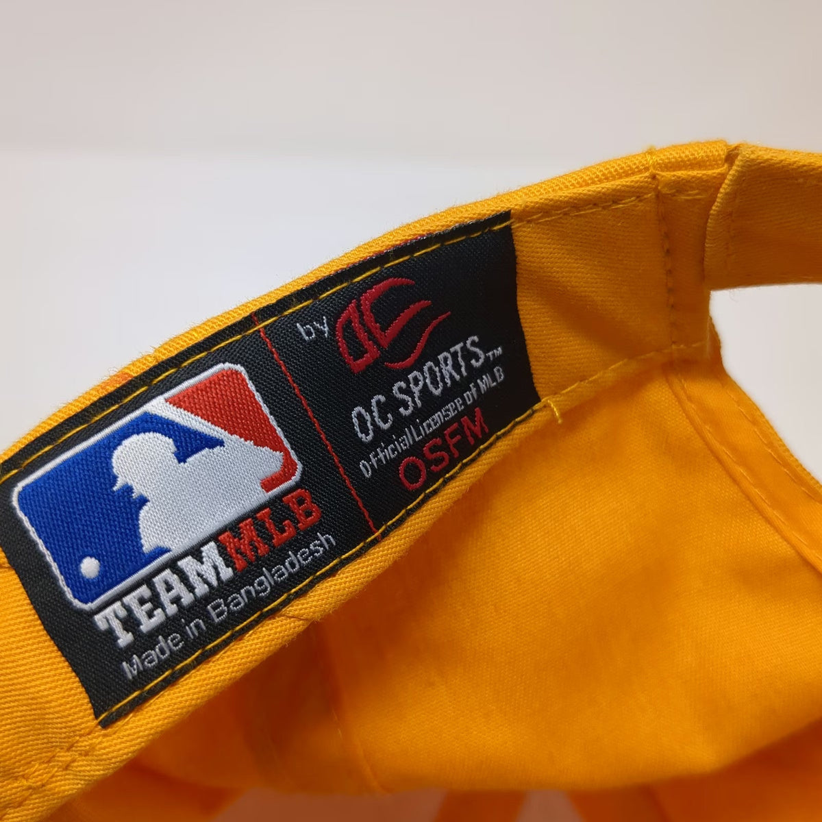 OC Sports San Diego Padres MLB Baseball Cap Yellow Brown One Size SD Logo Hat