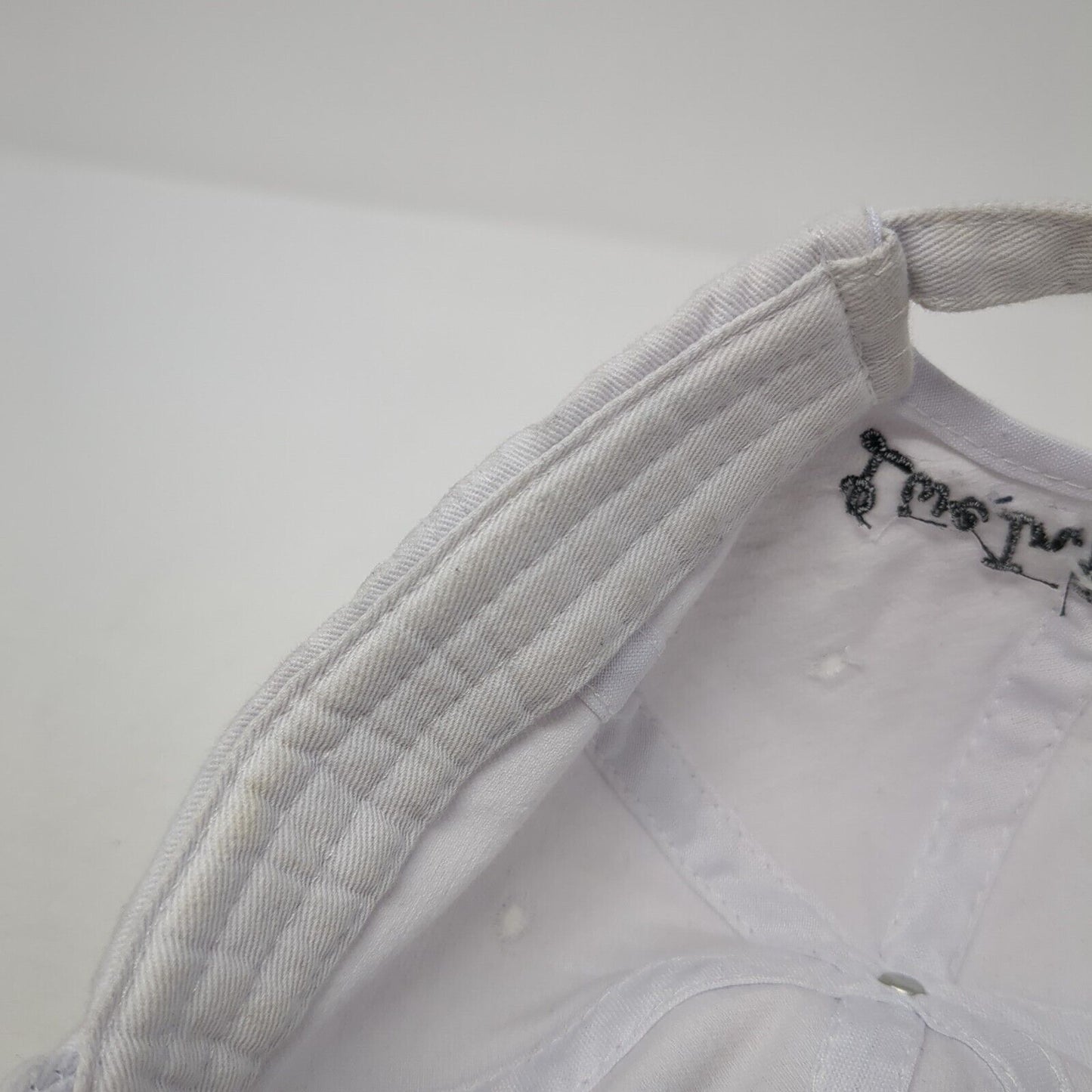 Blume Honey Water Slideback Baseball Cap White One Size Adjustable Embroidered