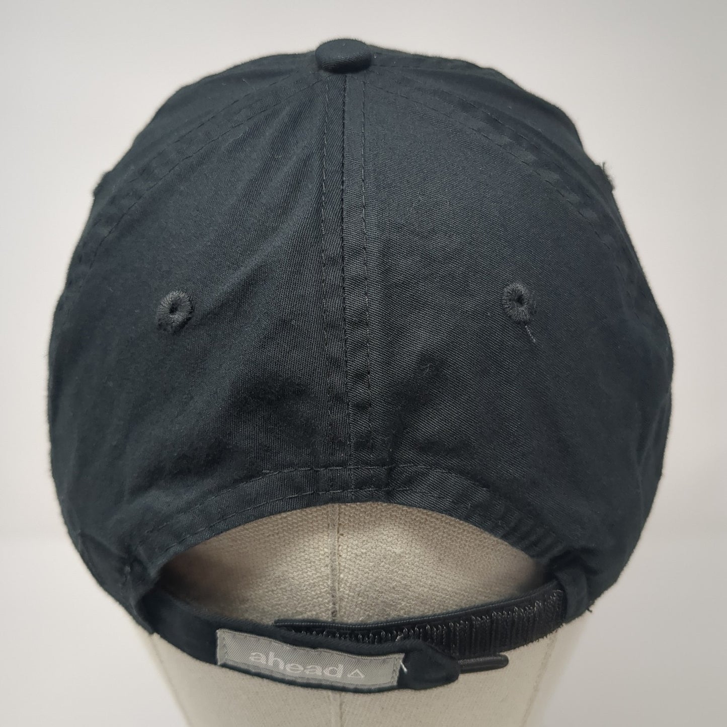 Idaho Club Strapback Hat Black One Size Classic Fit Embroidered Ahead