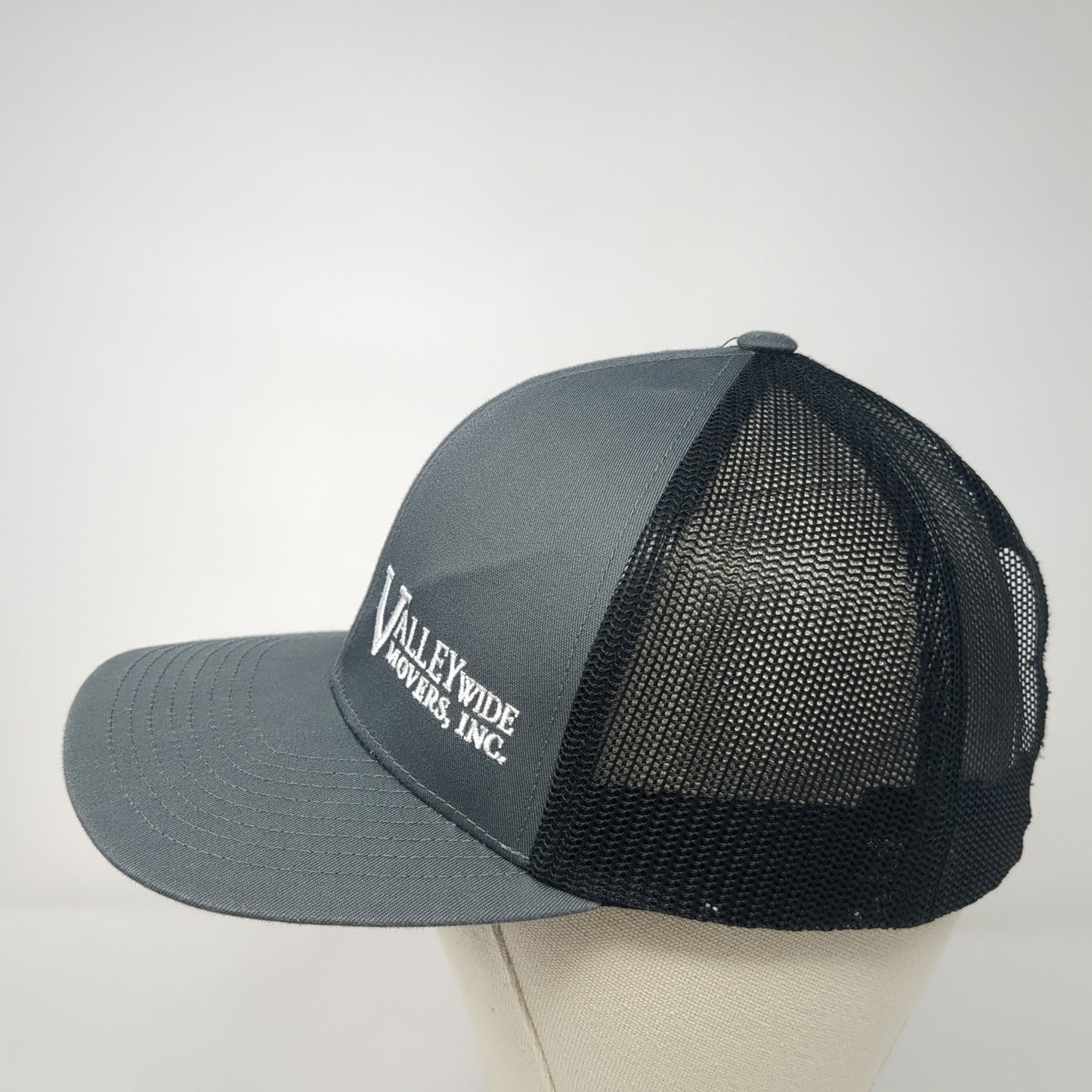 Valley Wide Movers Inc Snapback Trucker Hat Gray OS Adjustable Pacific Headwear