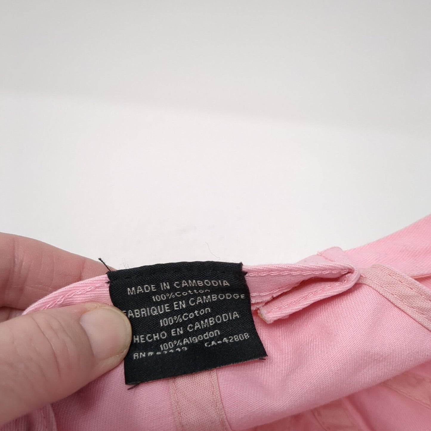 San Diego Youth Strapback Hat Pink OS Adjustable Embroidered Headshots KC Caps