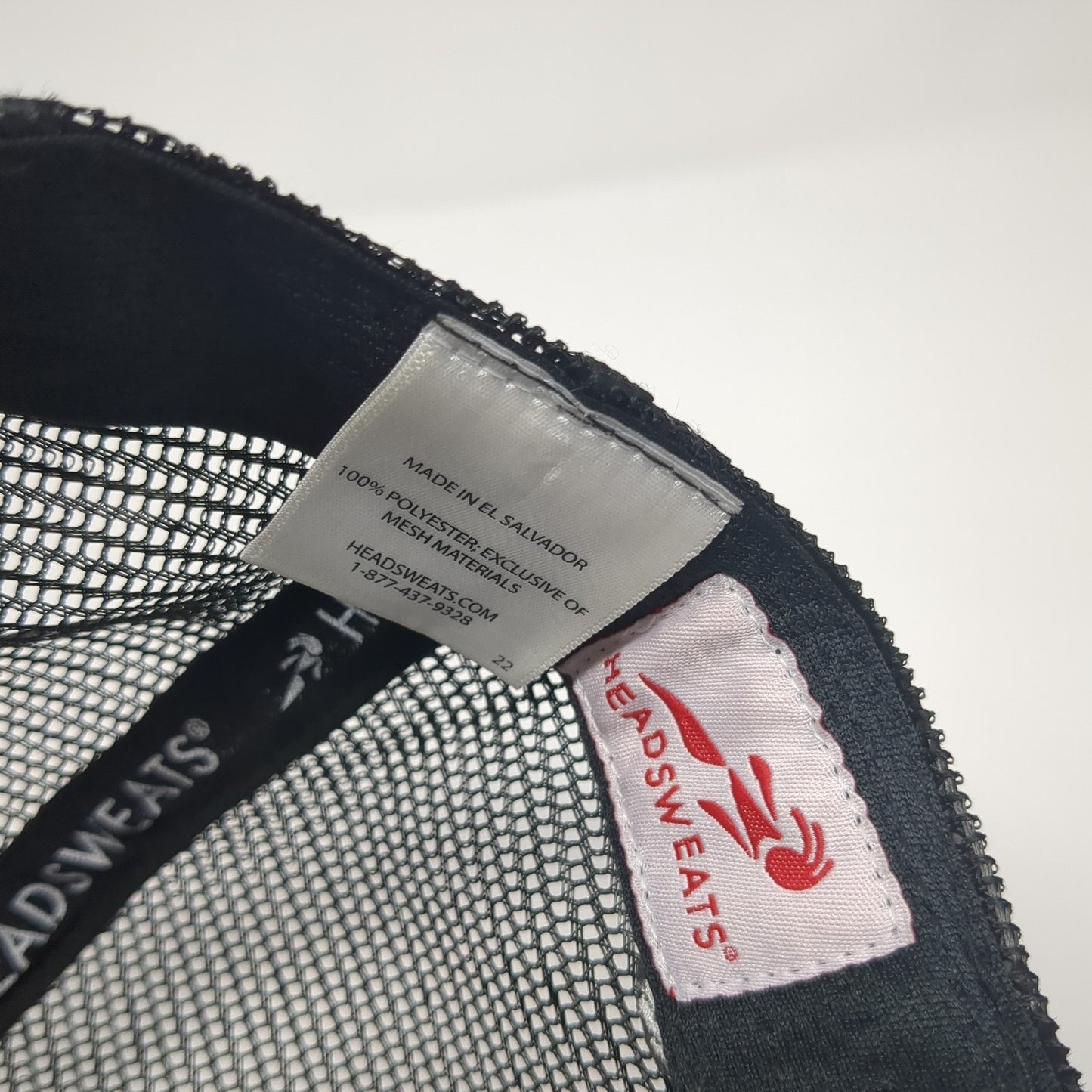 Mandala Snapback Trucker Hat Black One Size Adjustable Mesh Back Headsweats