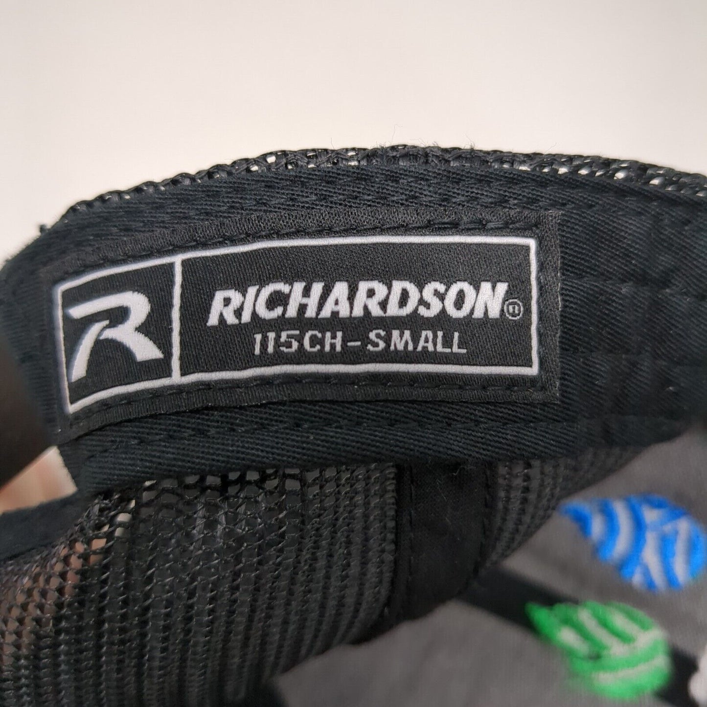 Elements Massage Snapback Trucker Hat Gray S Embroidered Mesh Back Richardson