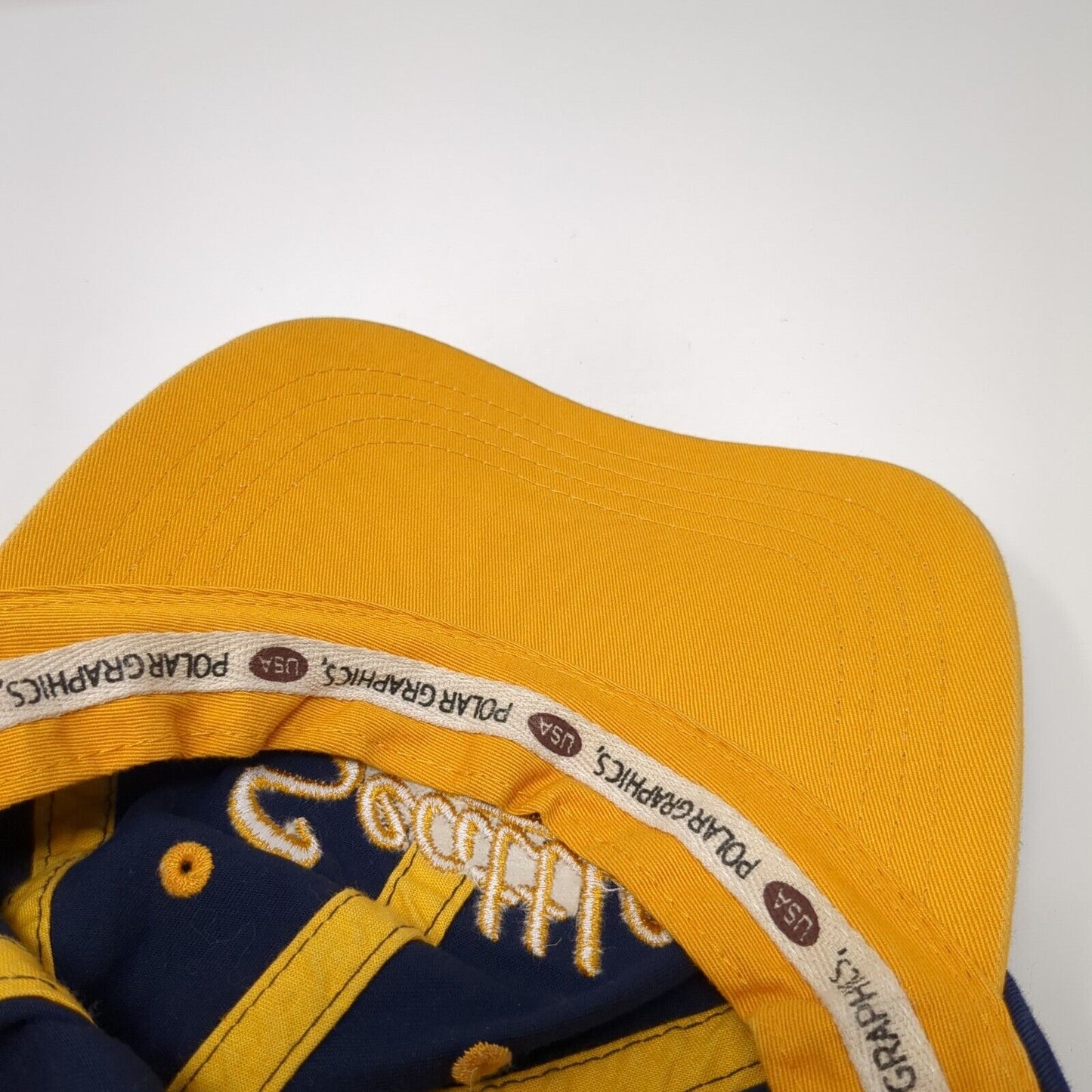 Seattle Slideback Hat Blue One Size Adjustable Embroidered Polar