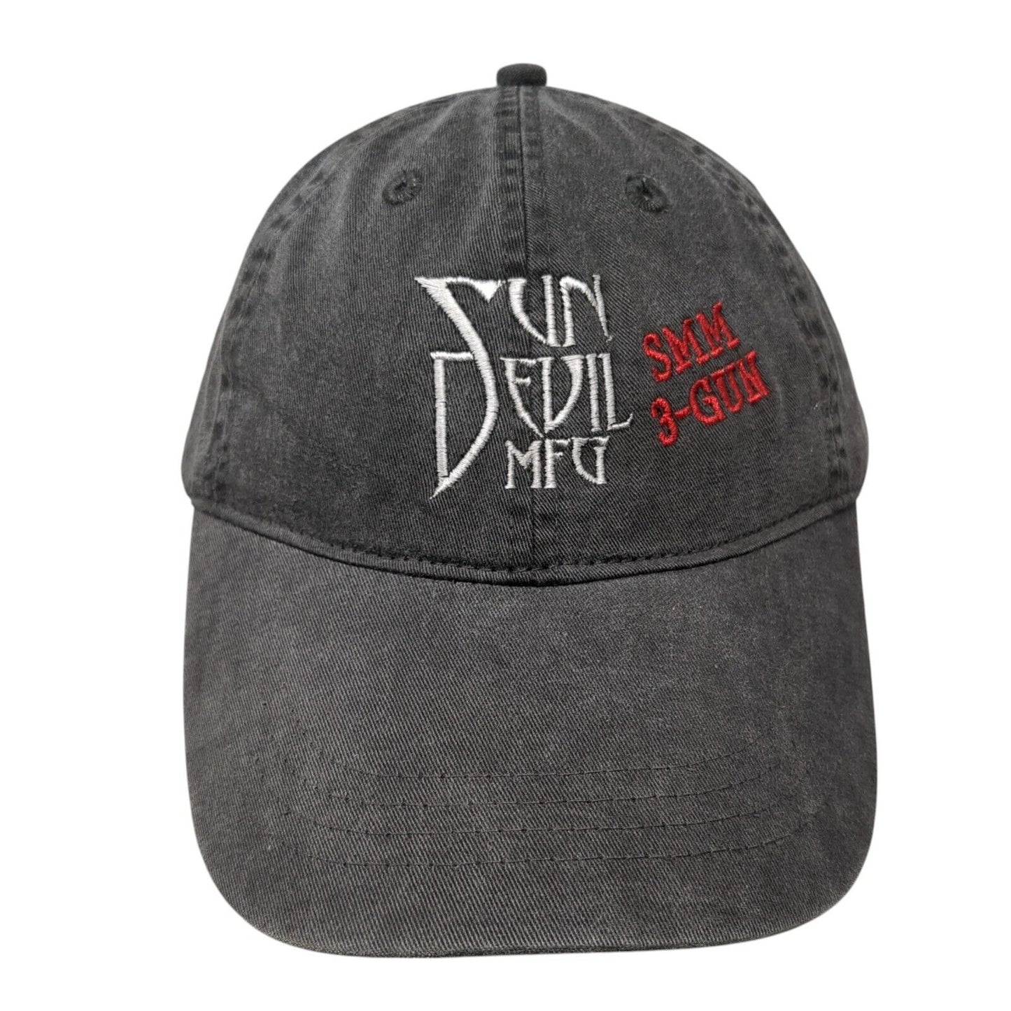 Sun Devil MFG SMM 3-Gun Slideback Hat Gray One Size Adjustable 6 Panel Otto