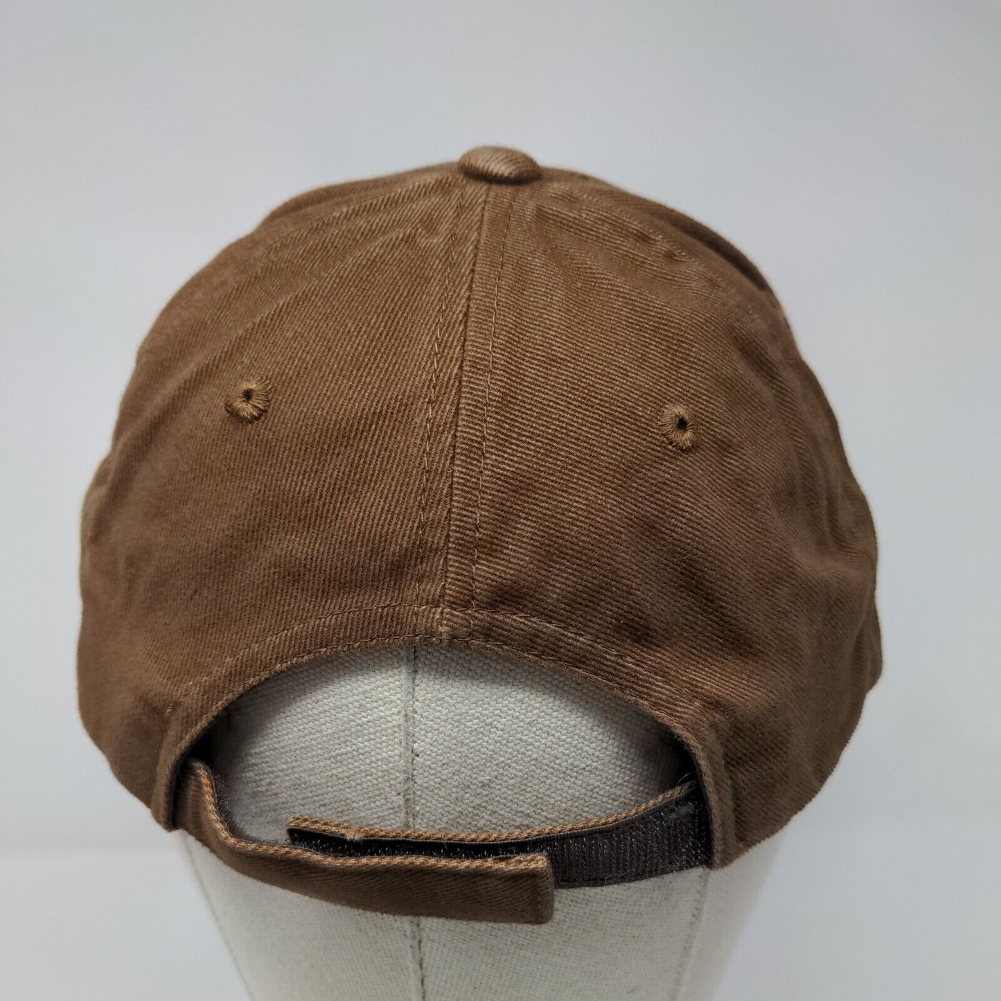 ACHD Committed To Service Strapback Hat Brown One Size Colorblock