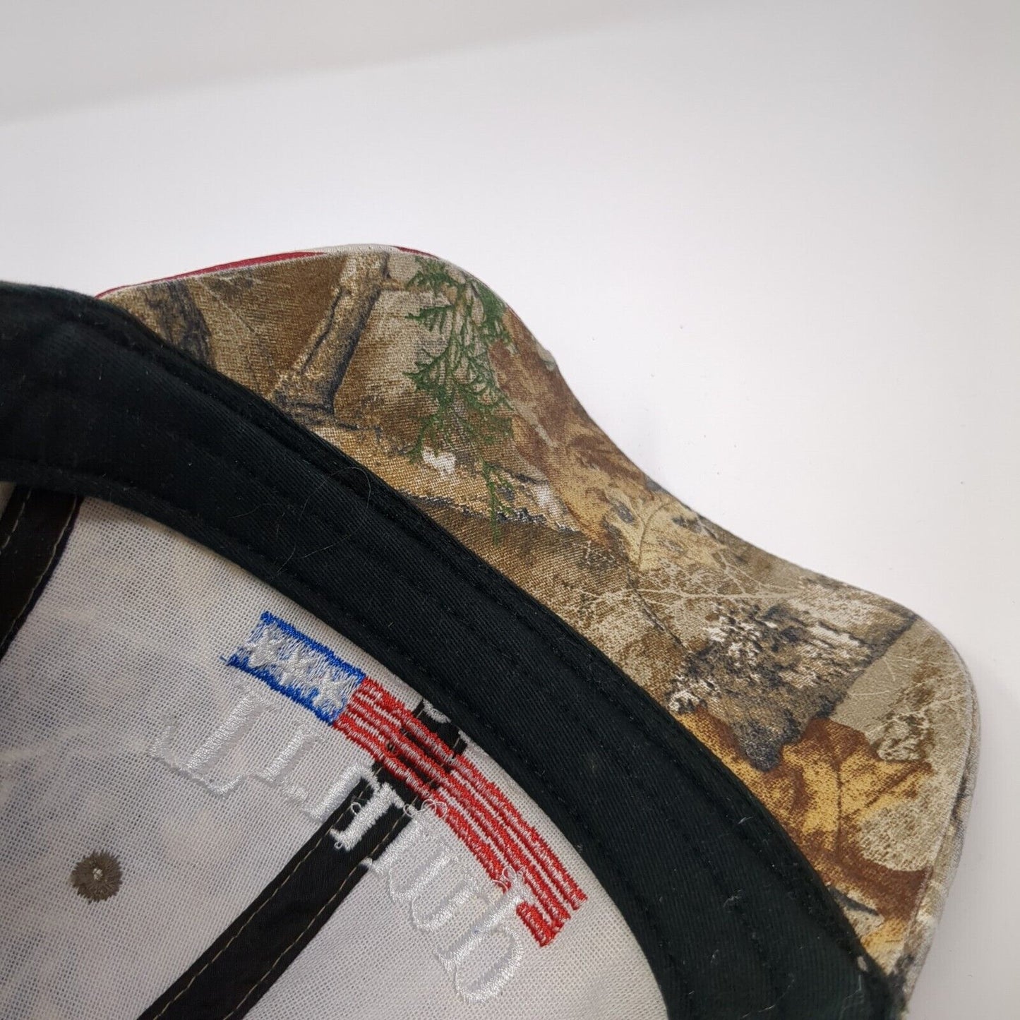 Trump 2020 USA Flag Slideback Hat Camo One Size Adjustable Hunting