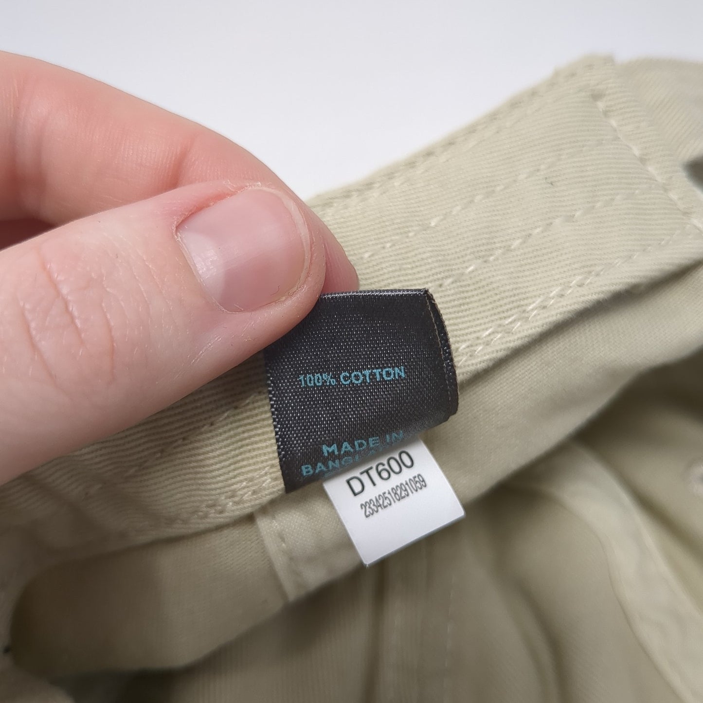 Letter D Slideback Hat Brown One Size Adjustable Embroidered District