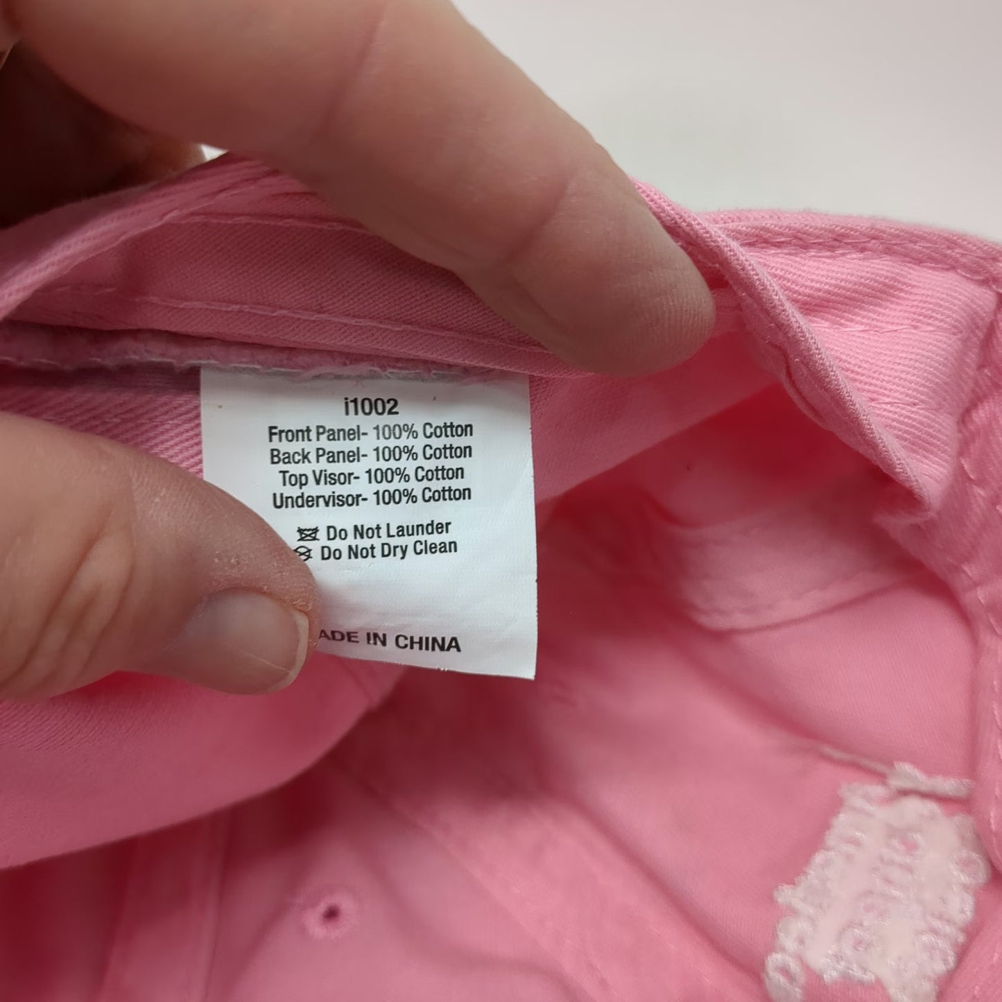 Cap America Baseball Cap Pink One Size American Cancer Society Men Wear Pink Hat