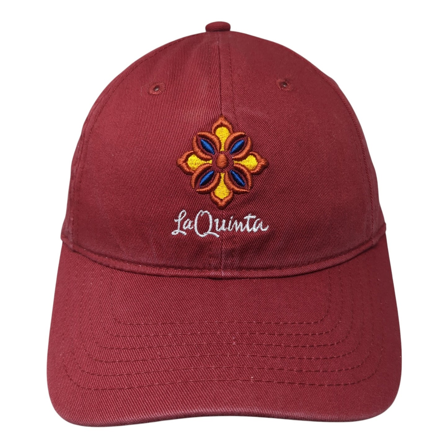 La Quinta Slideback Hat Red One Size Adjustable Embroidered Legendary