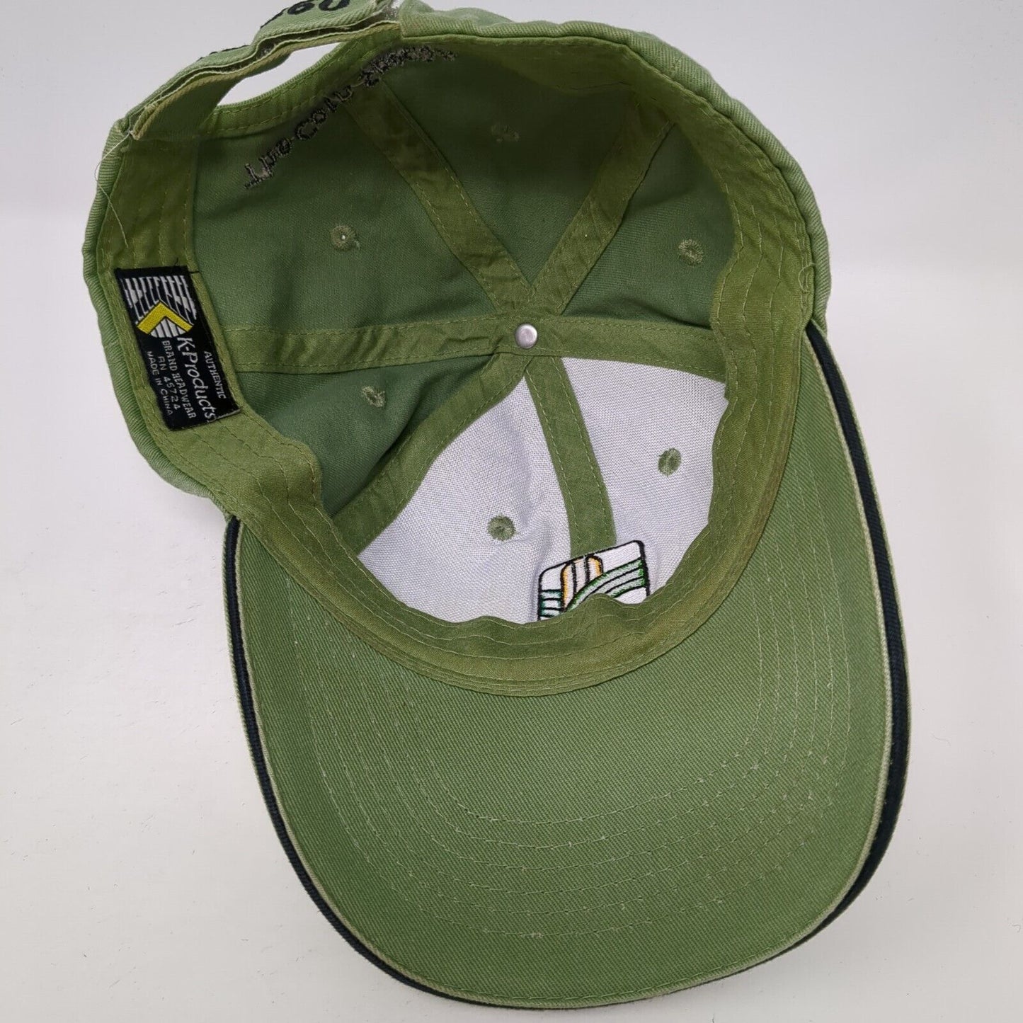 AgriGold Strapback Hat Green One Size The Corn Specialist K-Products