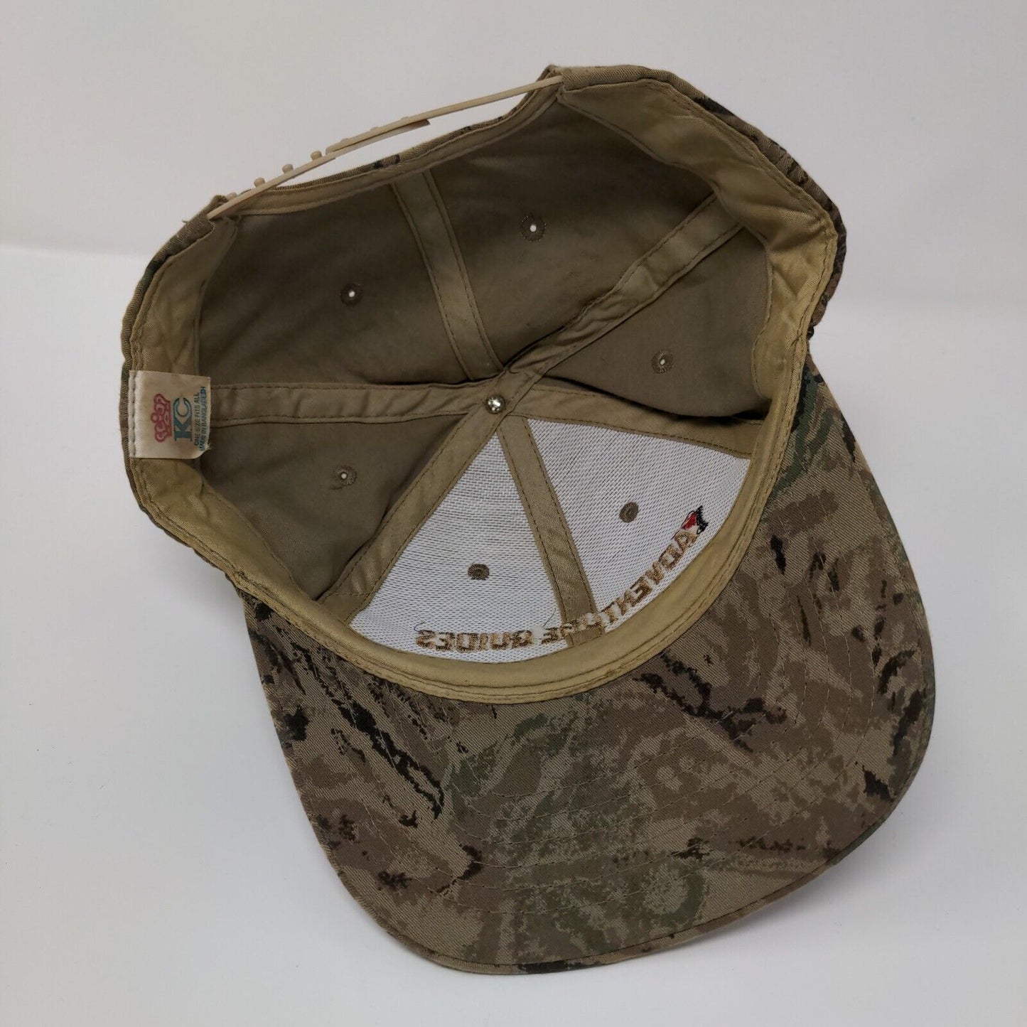 Adventure Guides Snapback Hat Camo OSFA Adjustable Embroidered KCe