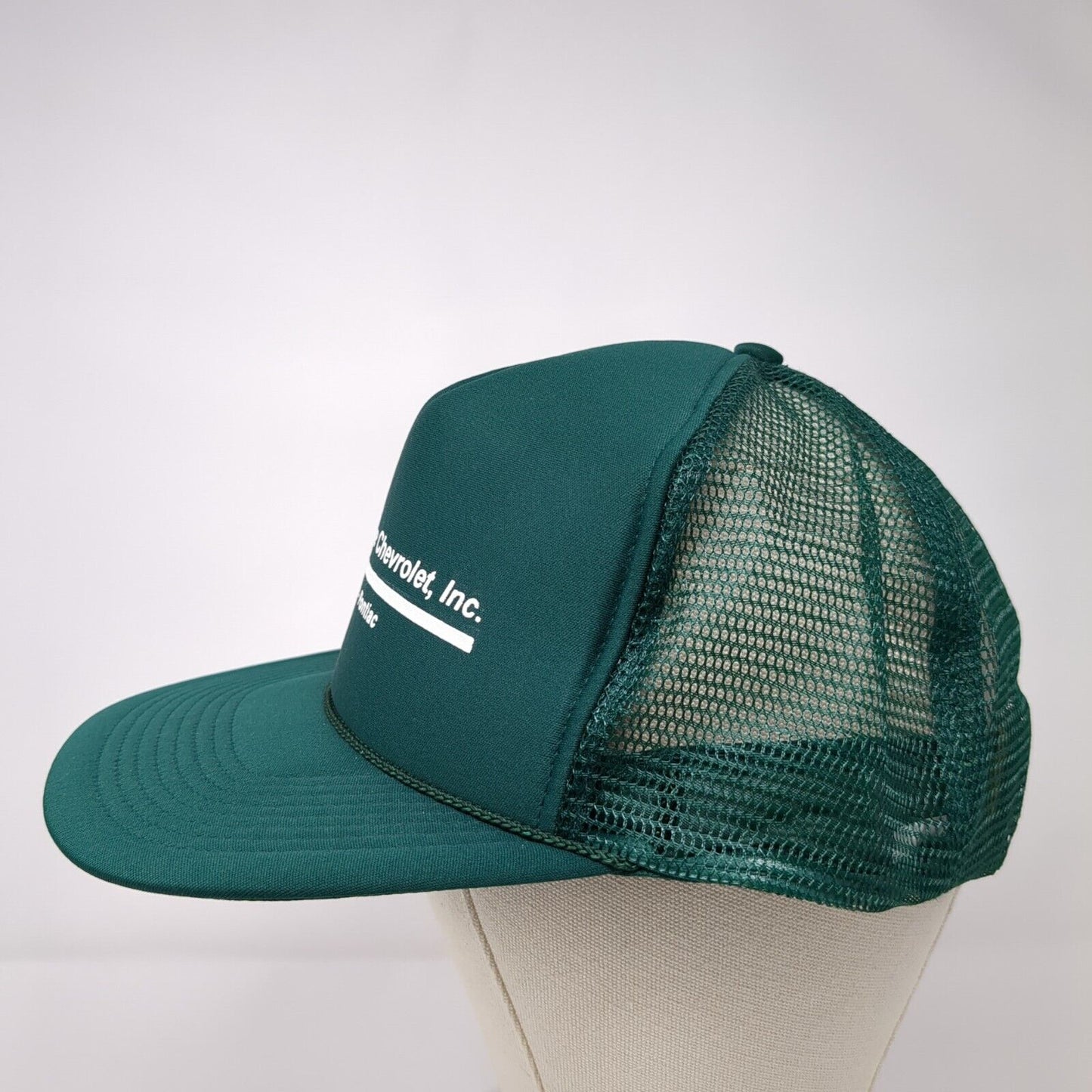 Brad's Cottage Grove Chevrolet Inc Rope Trucker Hat Green OSFA Mesh Back