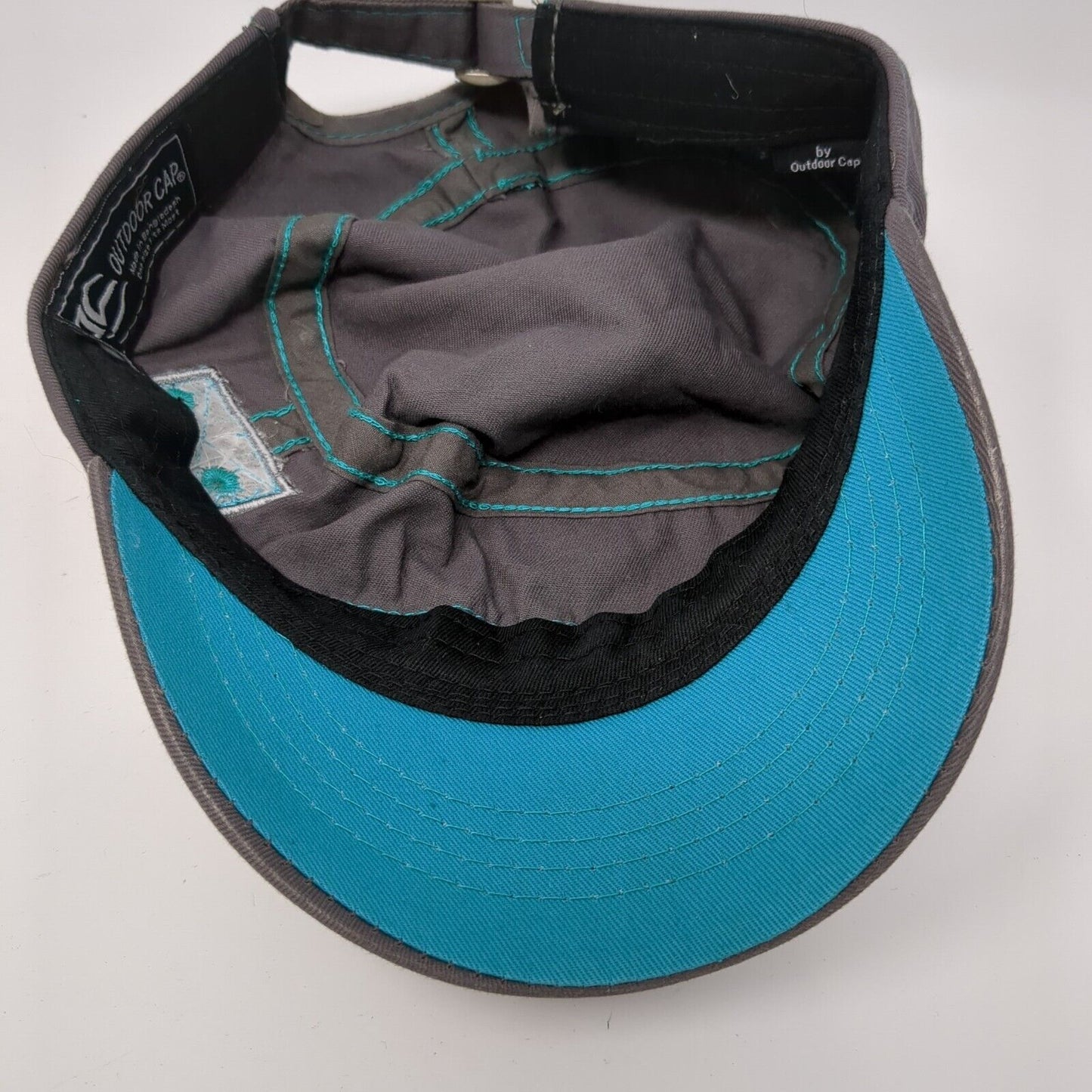 Scheels Slideback Cadet Army Hat Gray One Size Embroidered Outdoor Cap