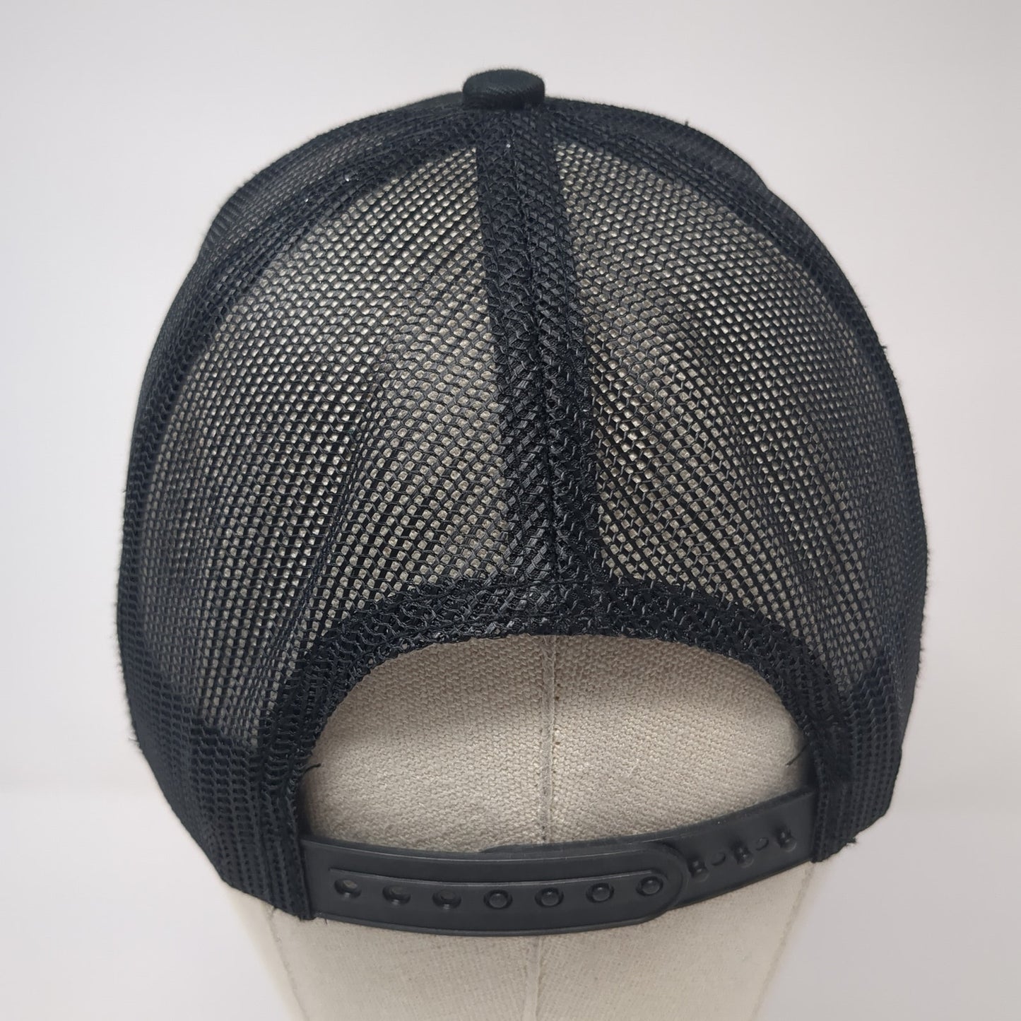 Animals D&B Supply Sunglo Snapback Trucker Hat Black One Size Mesh Back