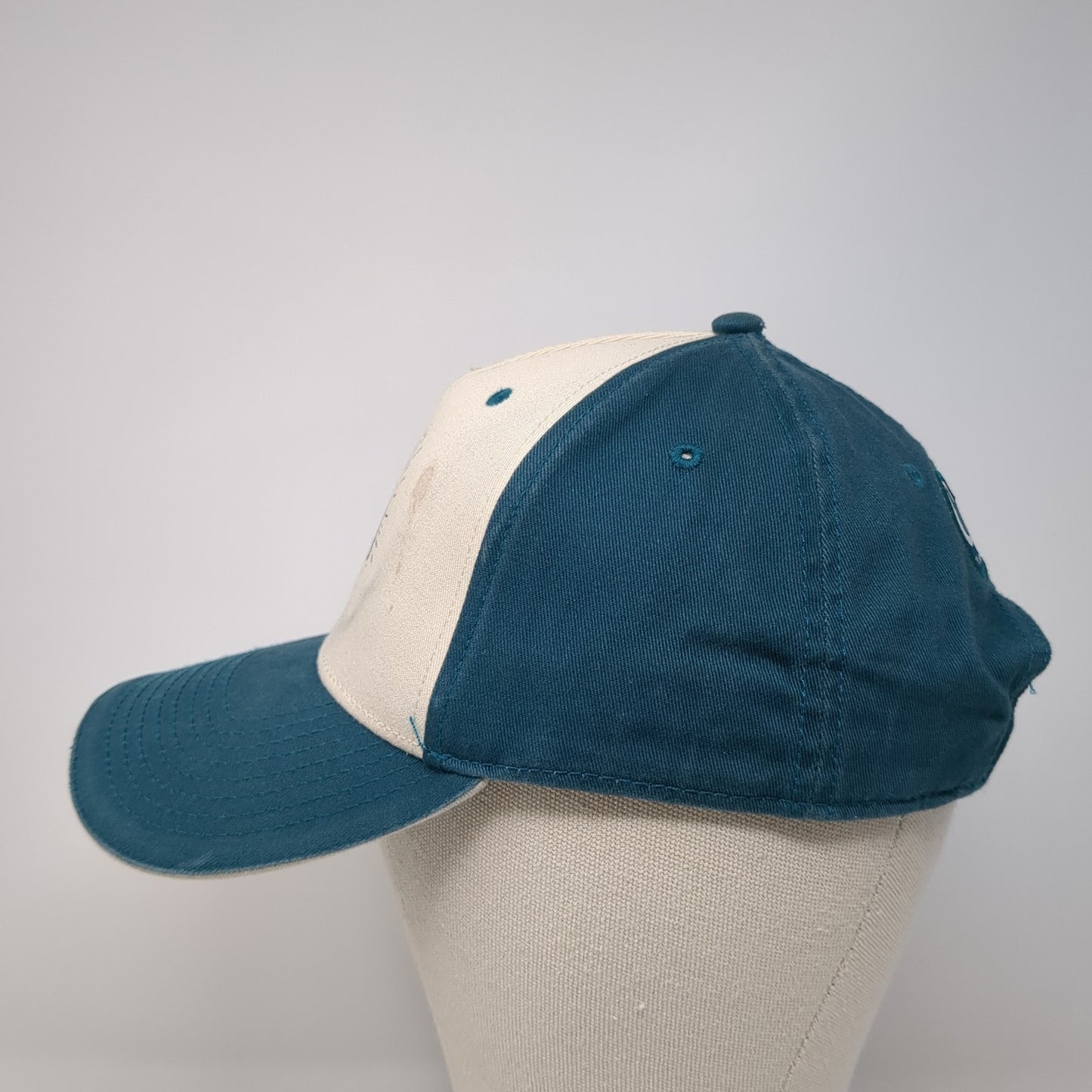 Cabela's Bear Strapback Hat Blue One Size Adjustable Colorblock Outdoor