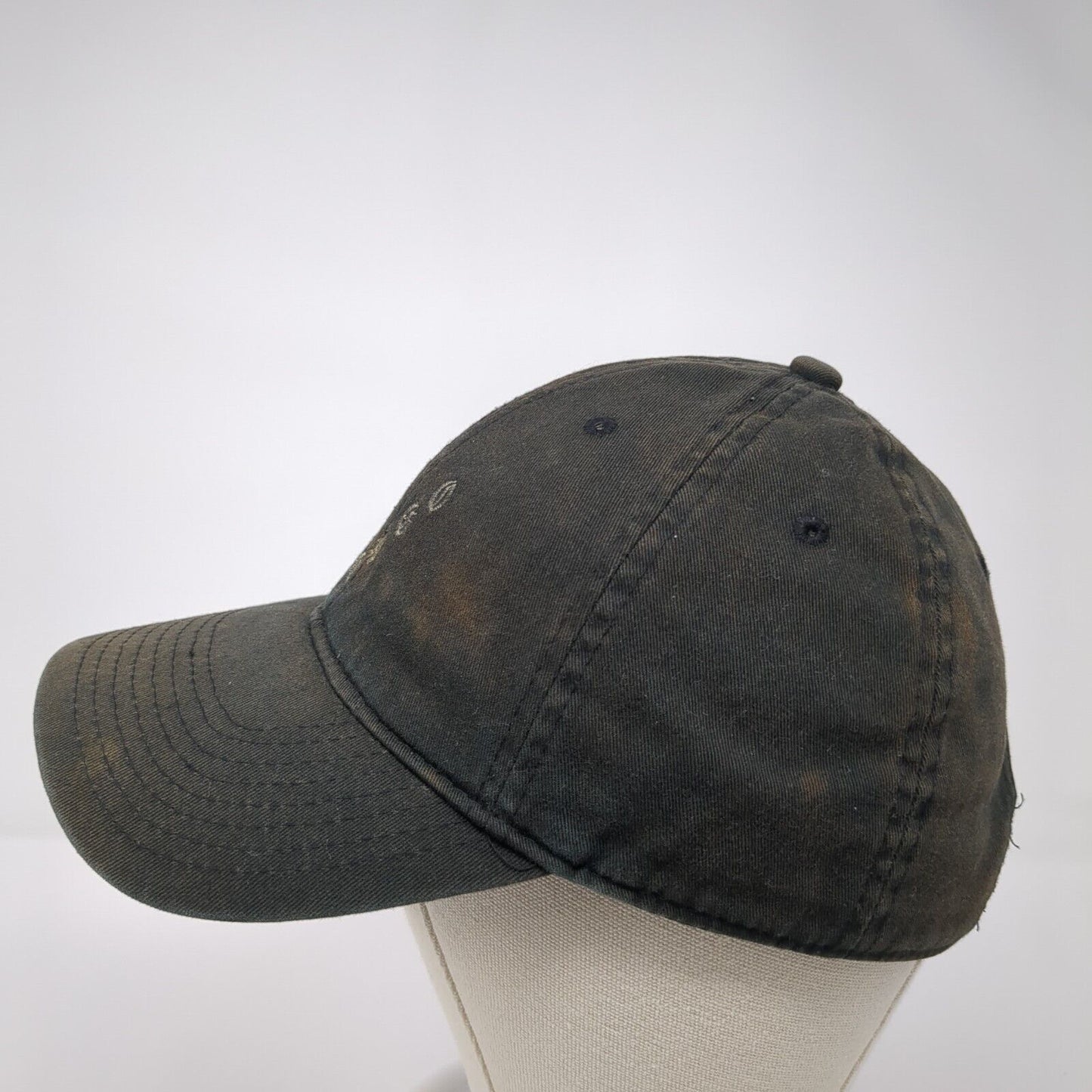 Chicago Slideback Hat Black One Size Adjustable Embroidered 6 Panel