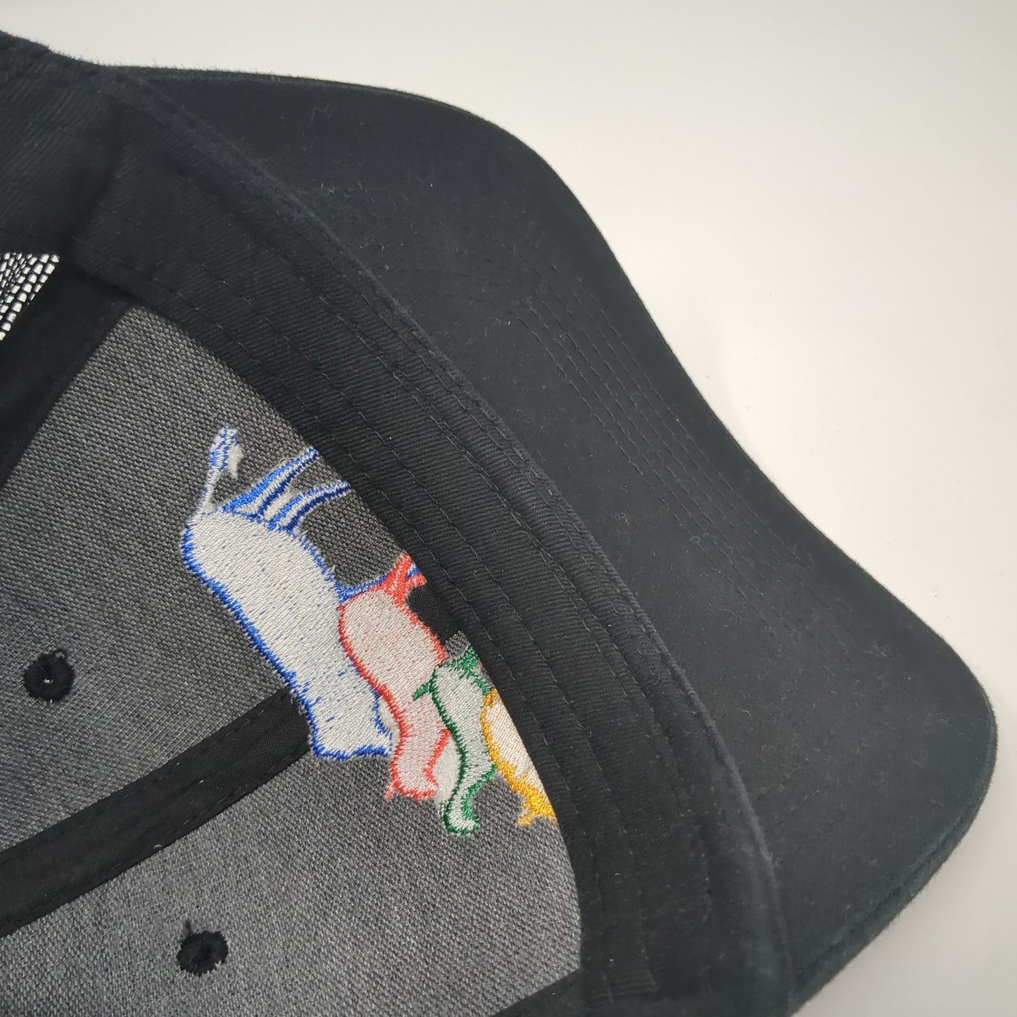 Animals D&B Supply Sunglo Snapback Trucker Hat Black One Size Mesh Back