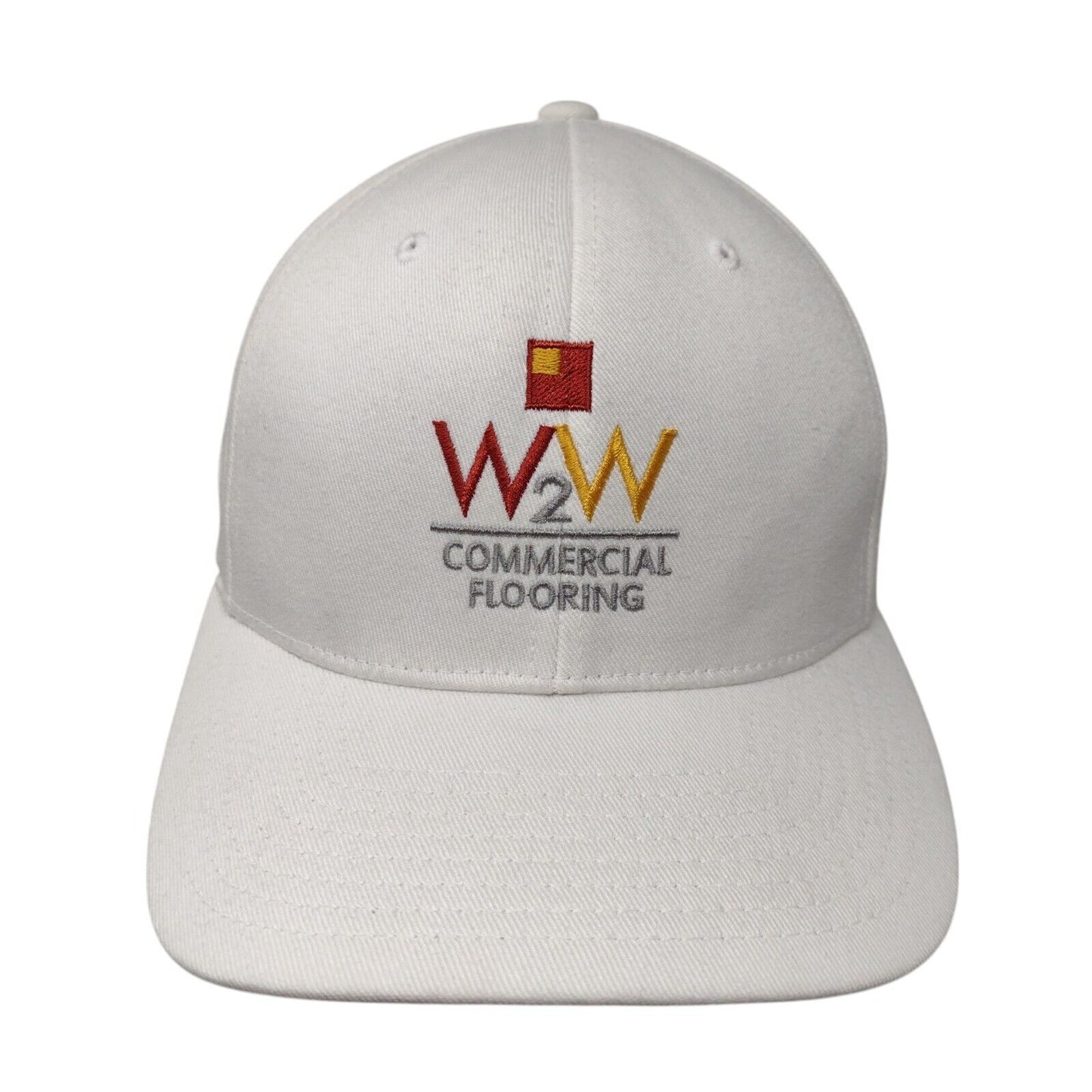 W2W Commercial Flooring Cabo 2017 Fitted Hat White S/M Flexfit Port Authority