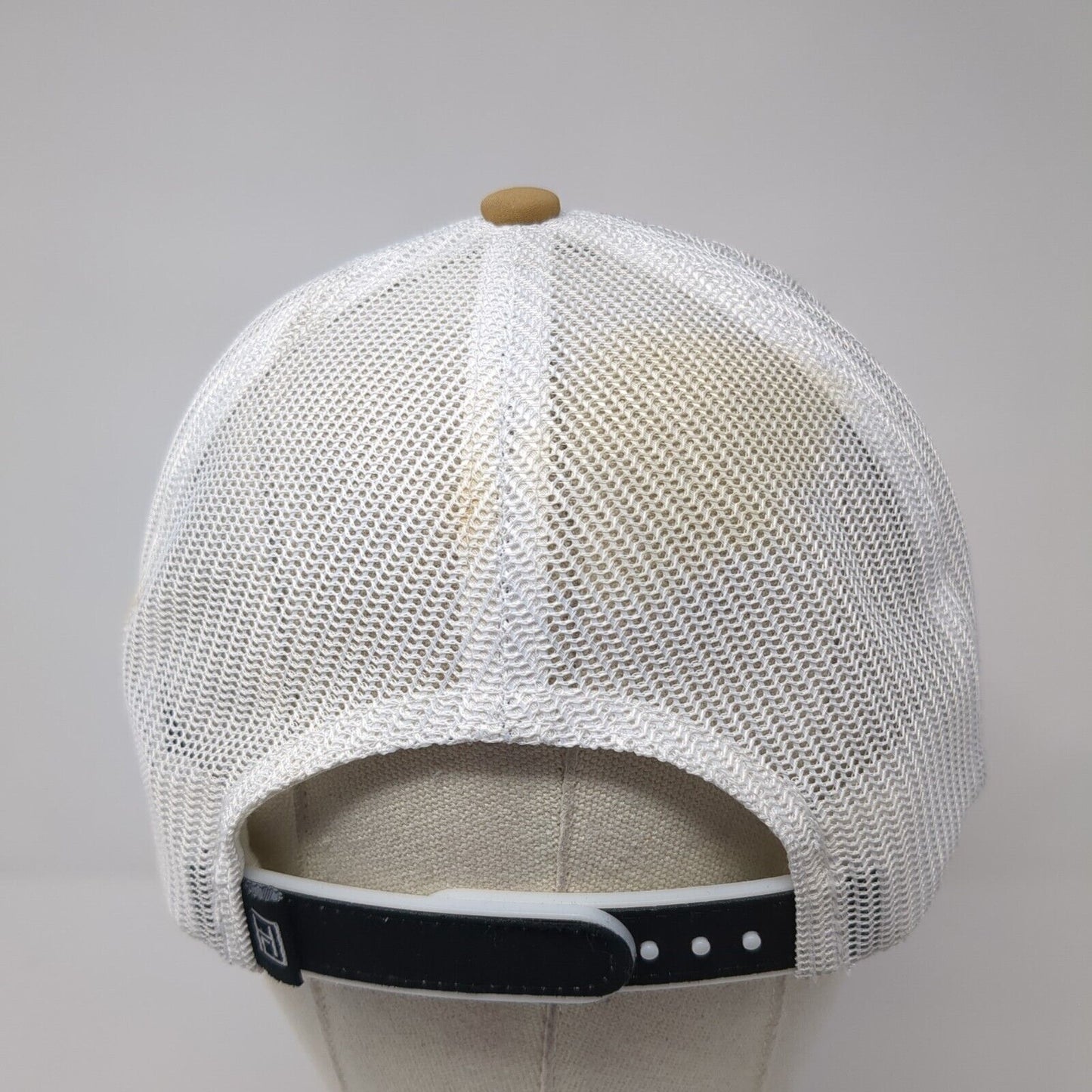 Cowboy Golf Snapback Mesh Back Rope Trucker Hat Brown One Size Hooey