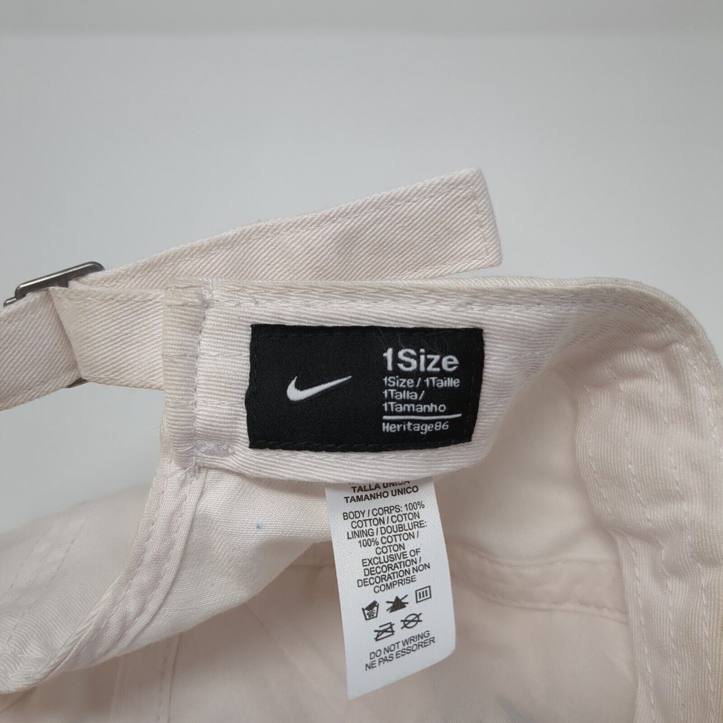 Arizona Beach Volleyball Slideback Hat White One Size Nike Heritage86