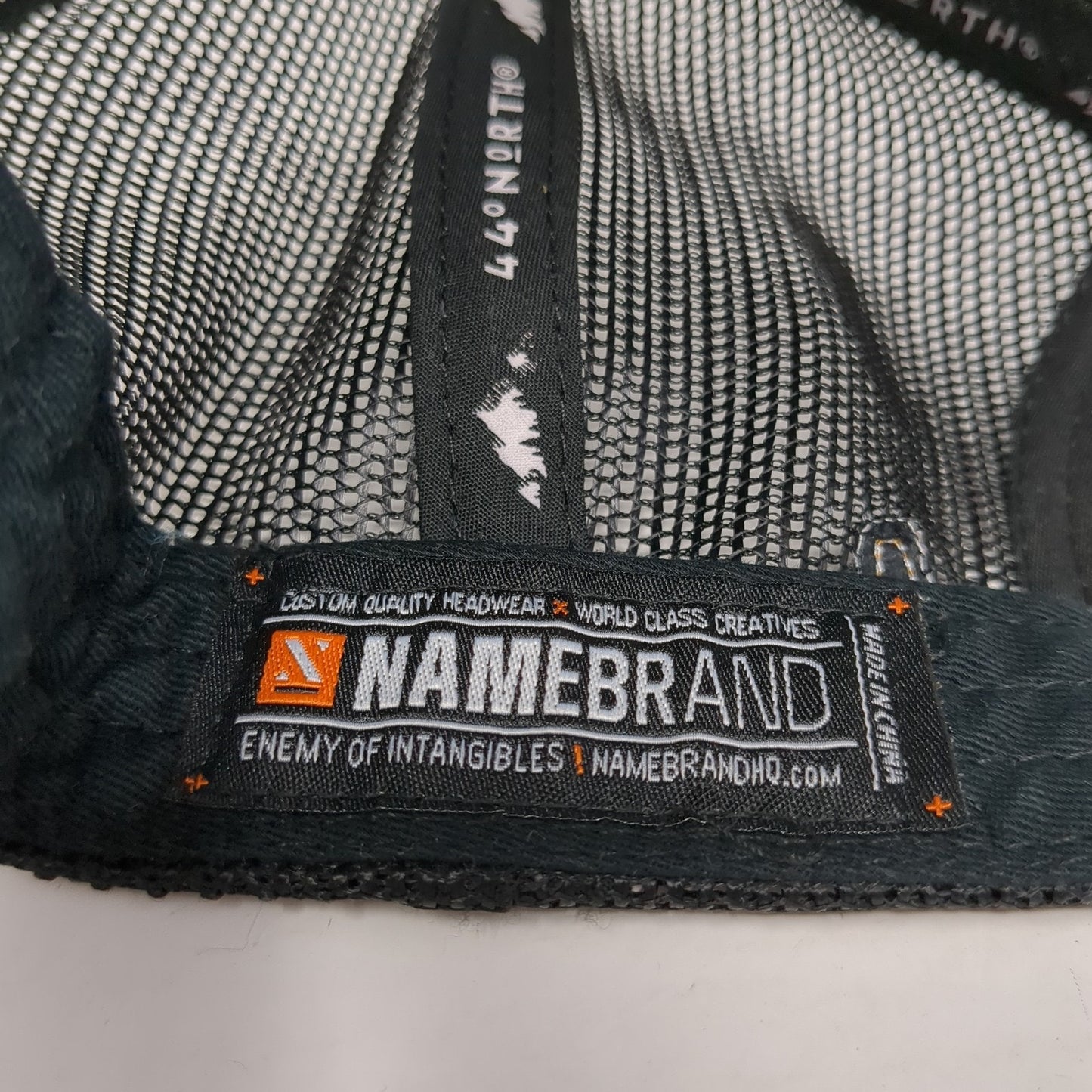 44° North Vodka Patch Mesh Back Trucker Hat Gray One Size Idaho USA