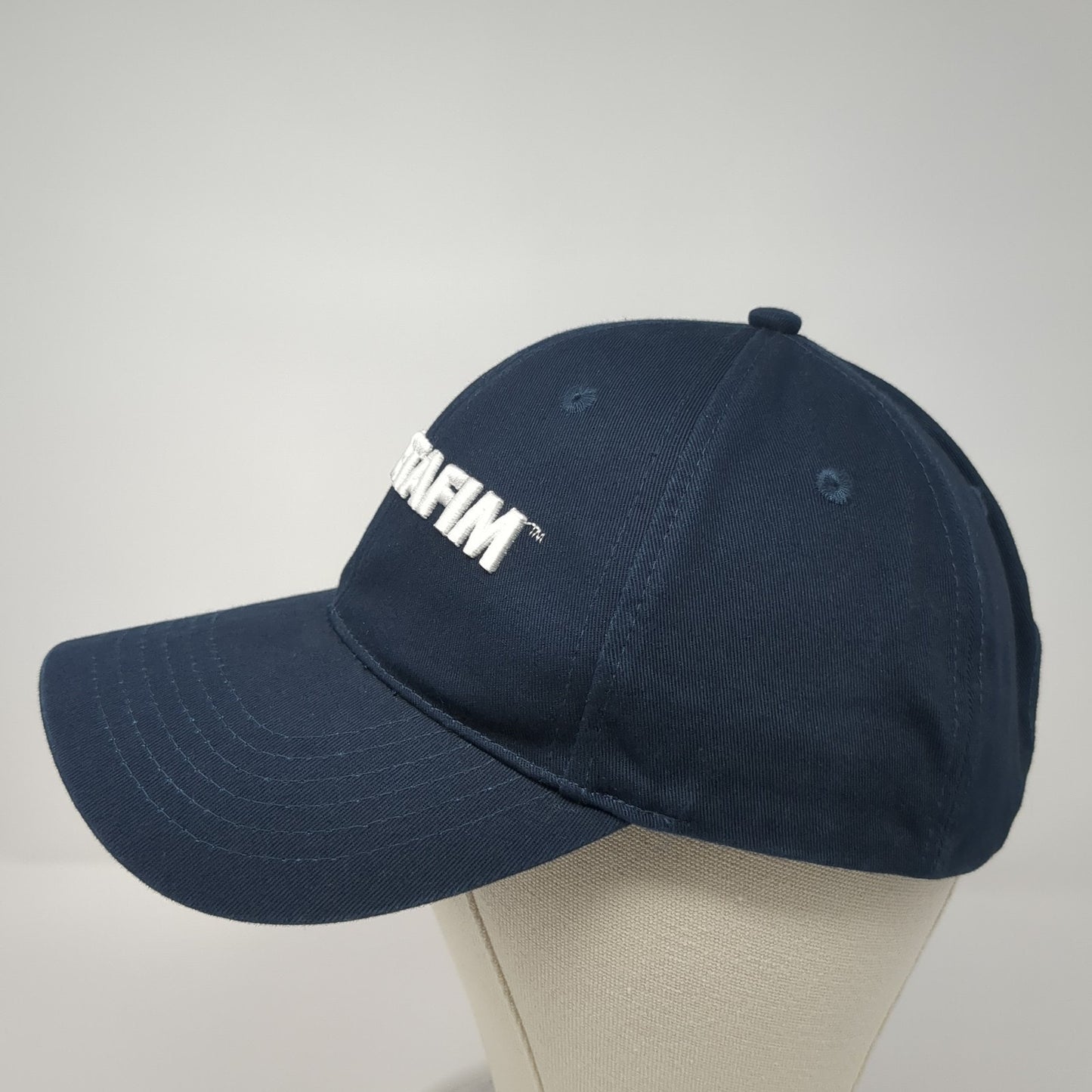 Netafim Strapback Hat Blue One Size Adjustable Embroidered Vent Holes