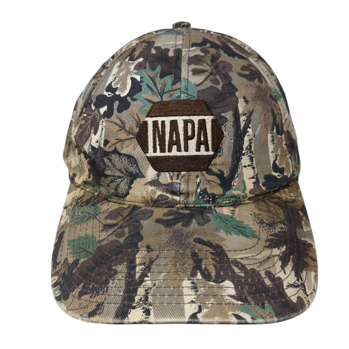NAPA Larry Csonka Strapback Hat Camo One Size Adjustable Hunting Outdoor