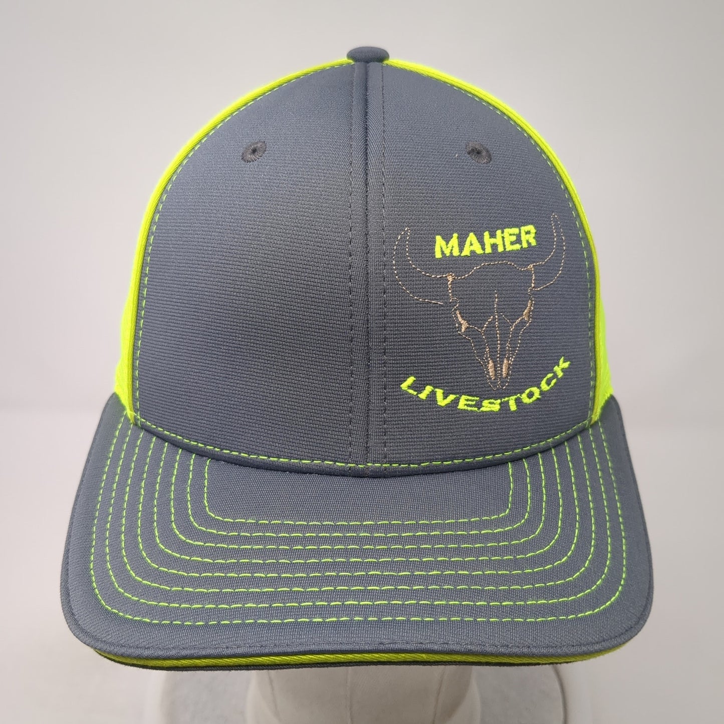 Maher Livestock Vale Oregon Trucker Hat Multicolor S Adjustable Mesh Richardson