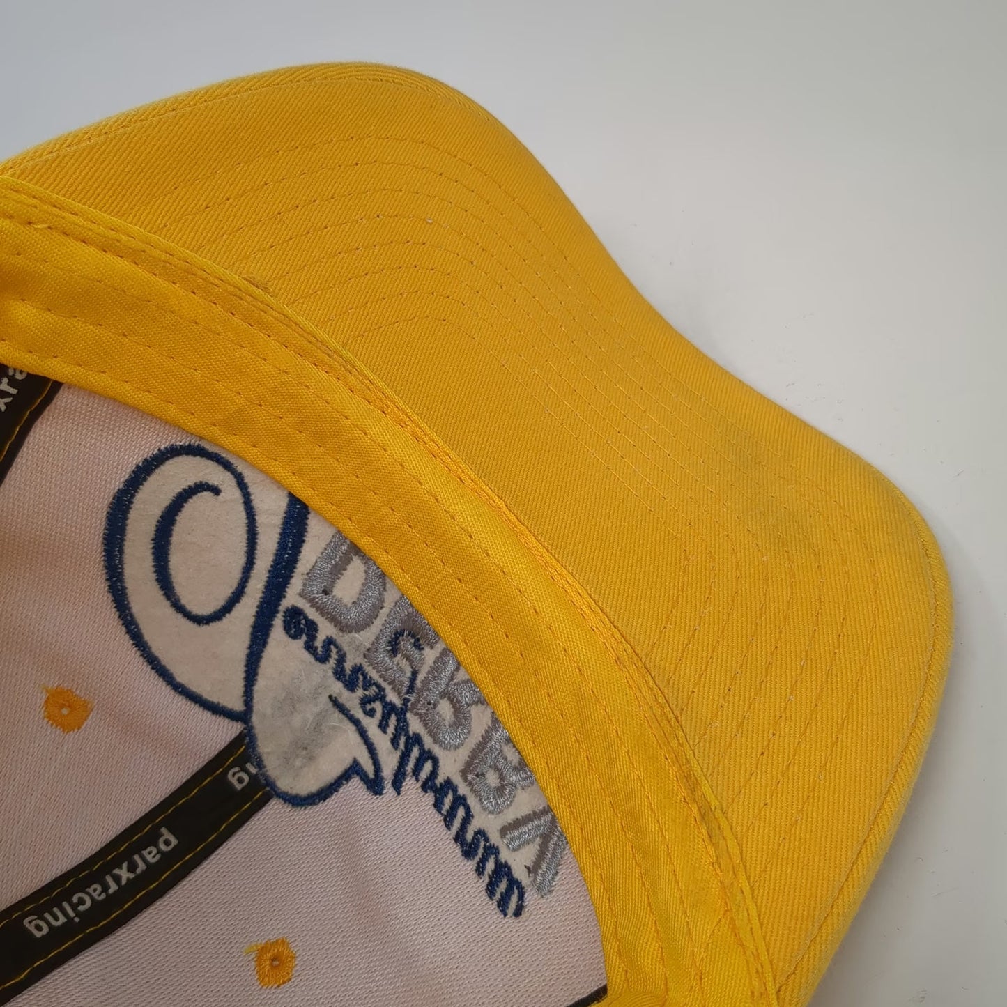Yellow Baseball Cap One Size Pennsylvania Derby Parx Racing Cotillion Hat Logo