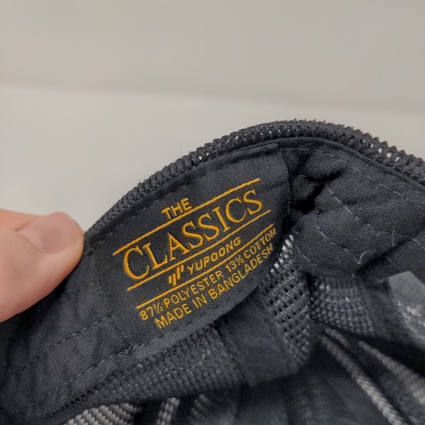 Okta Talent Snapback Mesh Back Trucker Hat Black OSFA Solid Yupoong